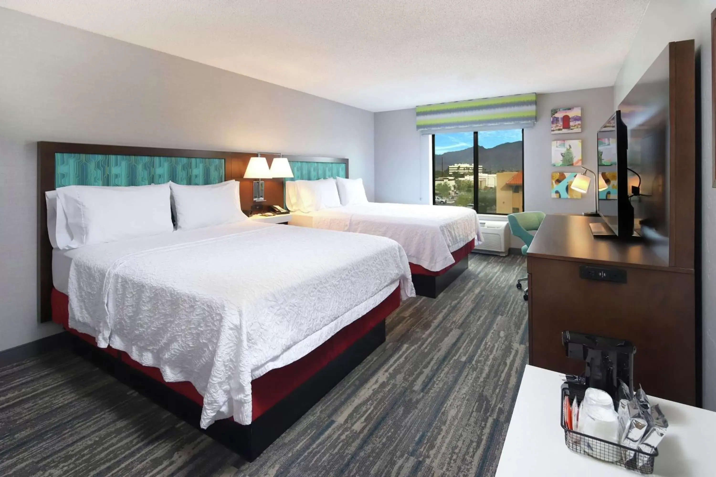 Two Queen Beds - Hearing Accessible in Hampton Inn & Suites Tucson East