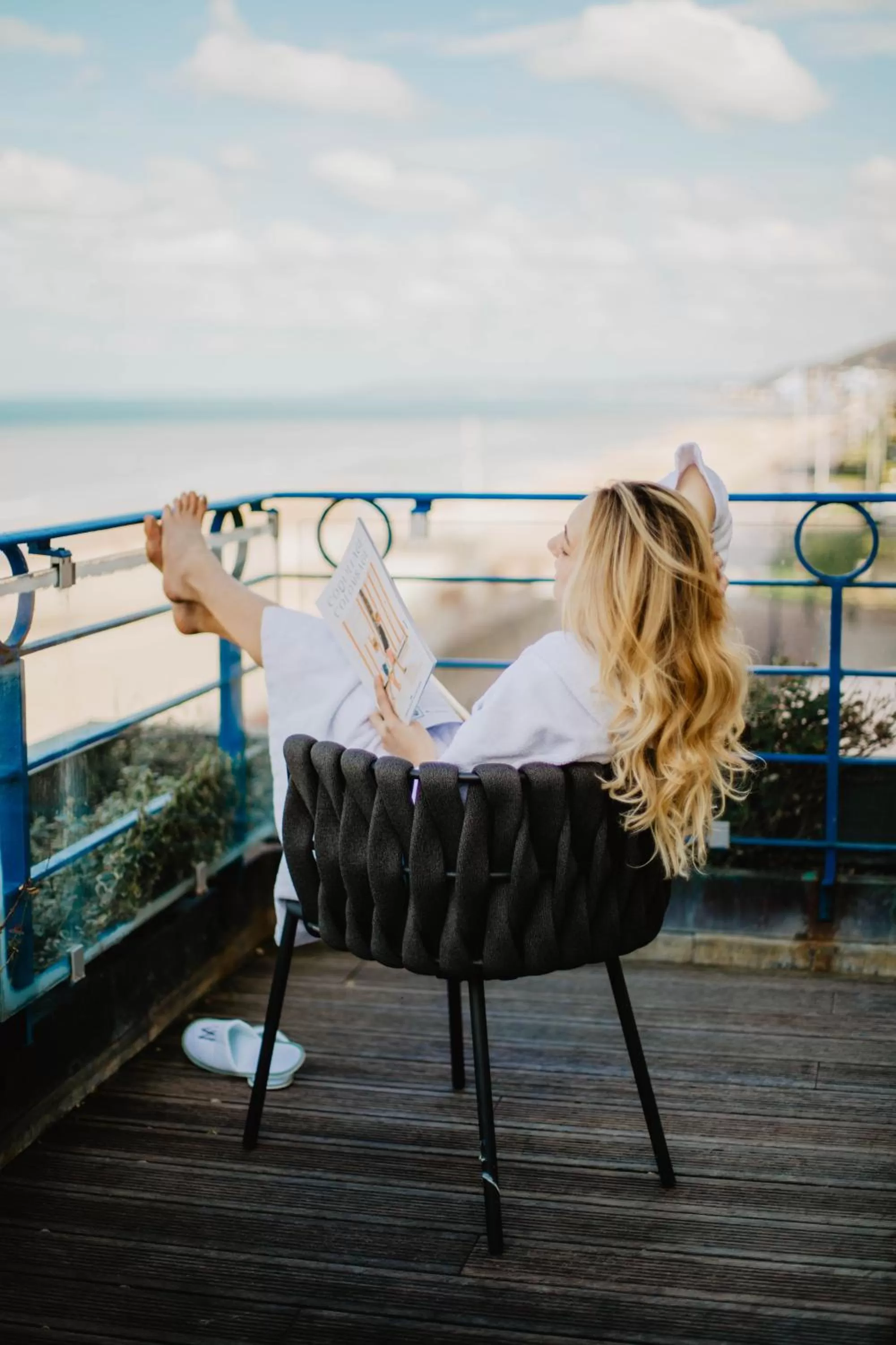 Balcony/Terrace in Le Grand Hotel de Cabourg - MGallery Collection