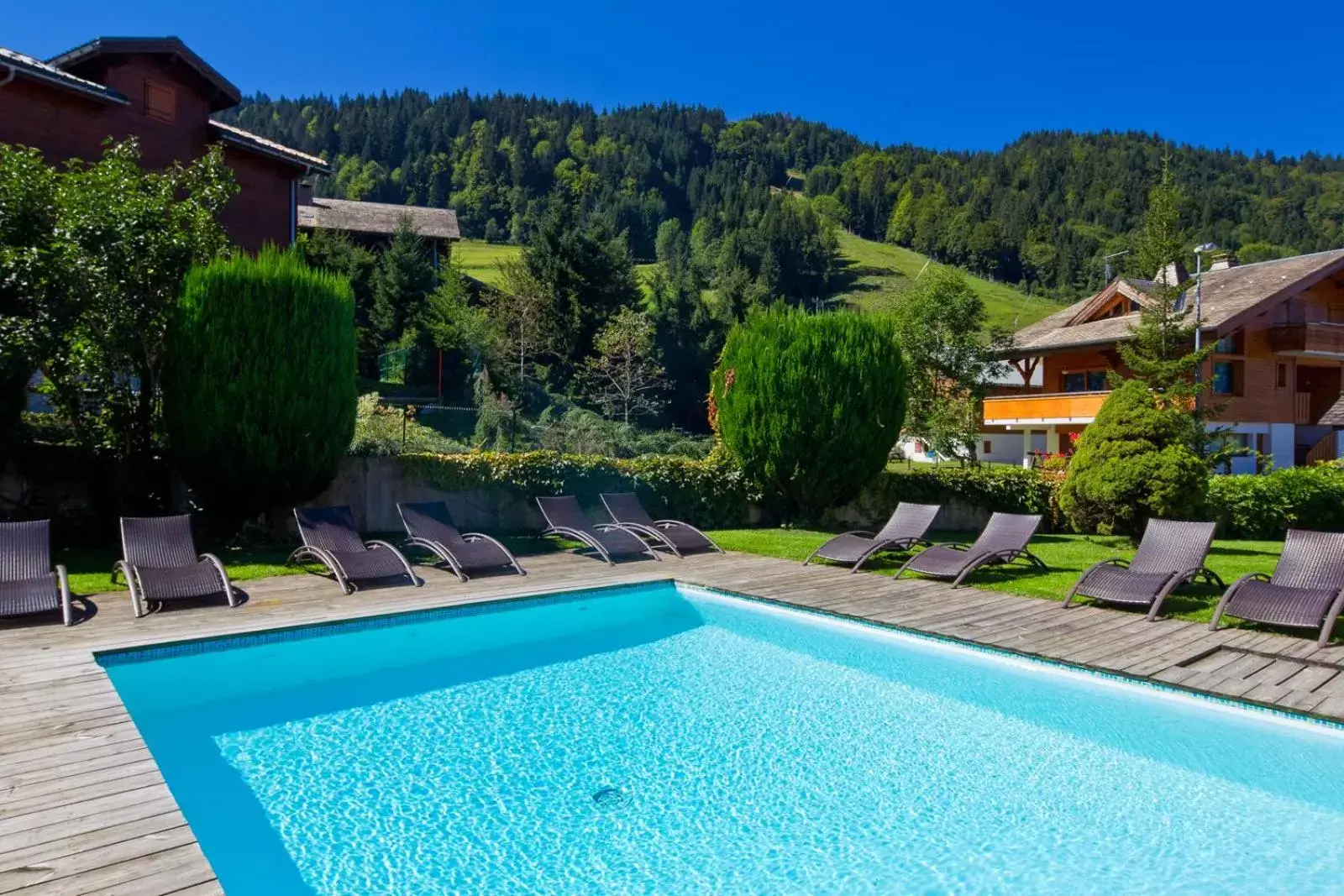 Swimming Pool in Hôtel Le Sporting