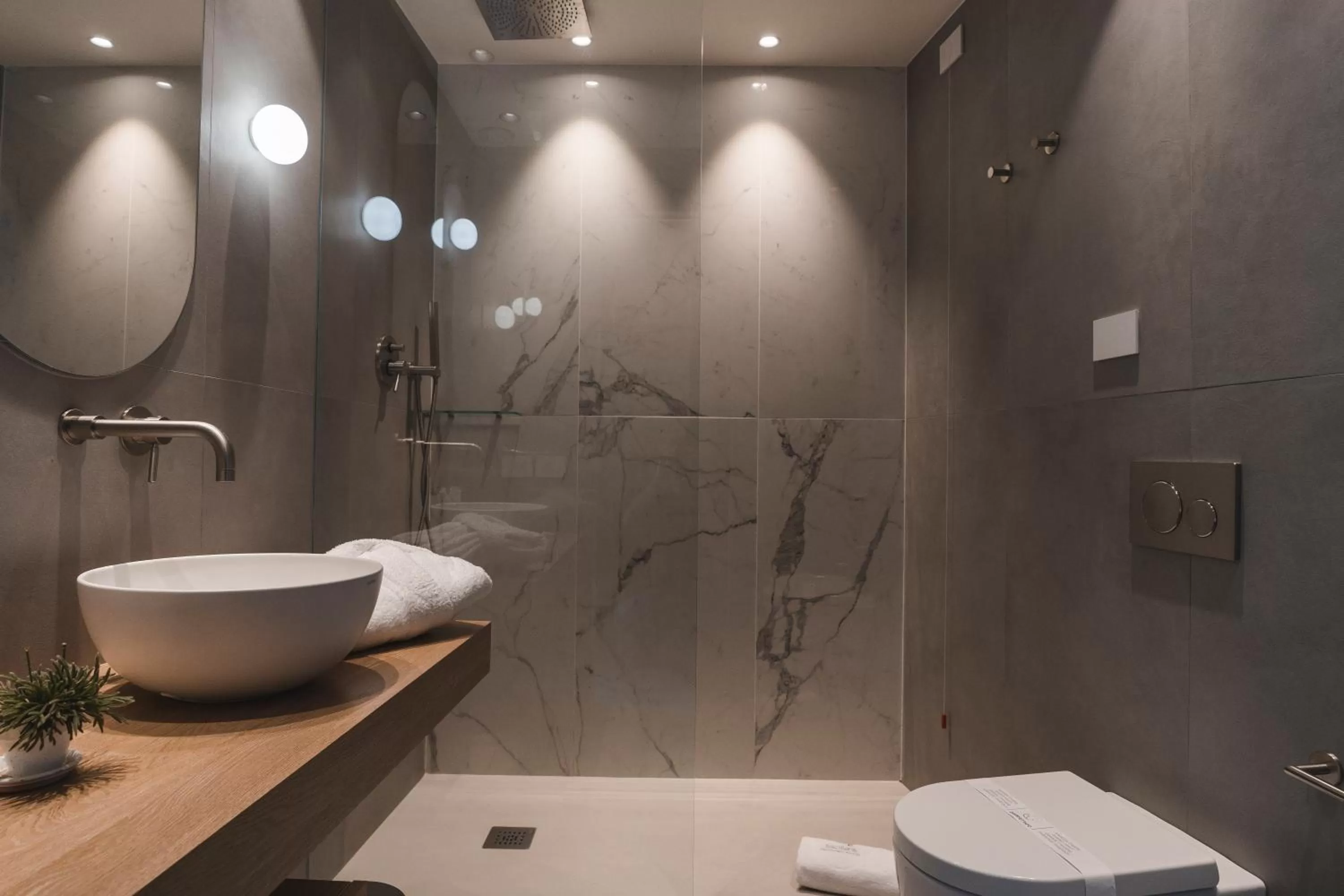 Bathroom in Sicilia's Art Hotel & Spa