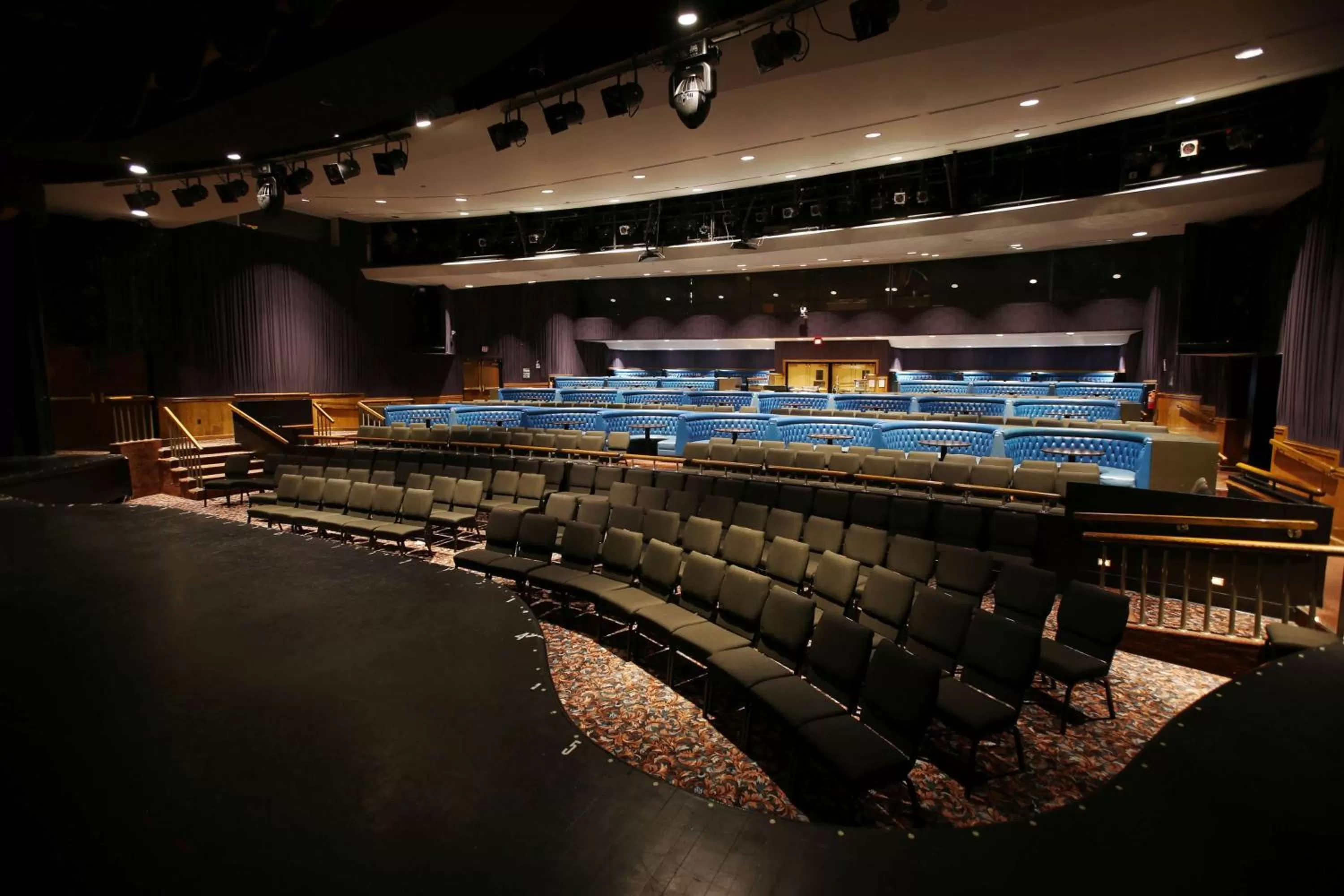 On site in The Claridge Hotel