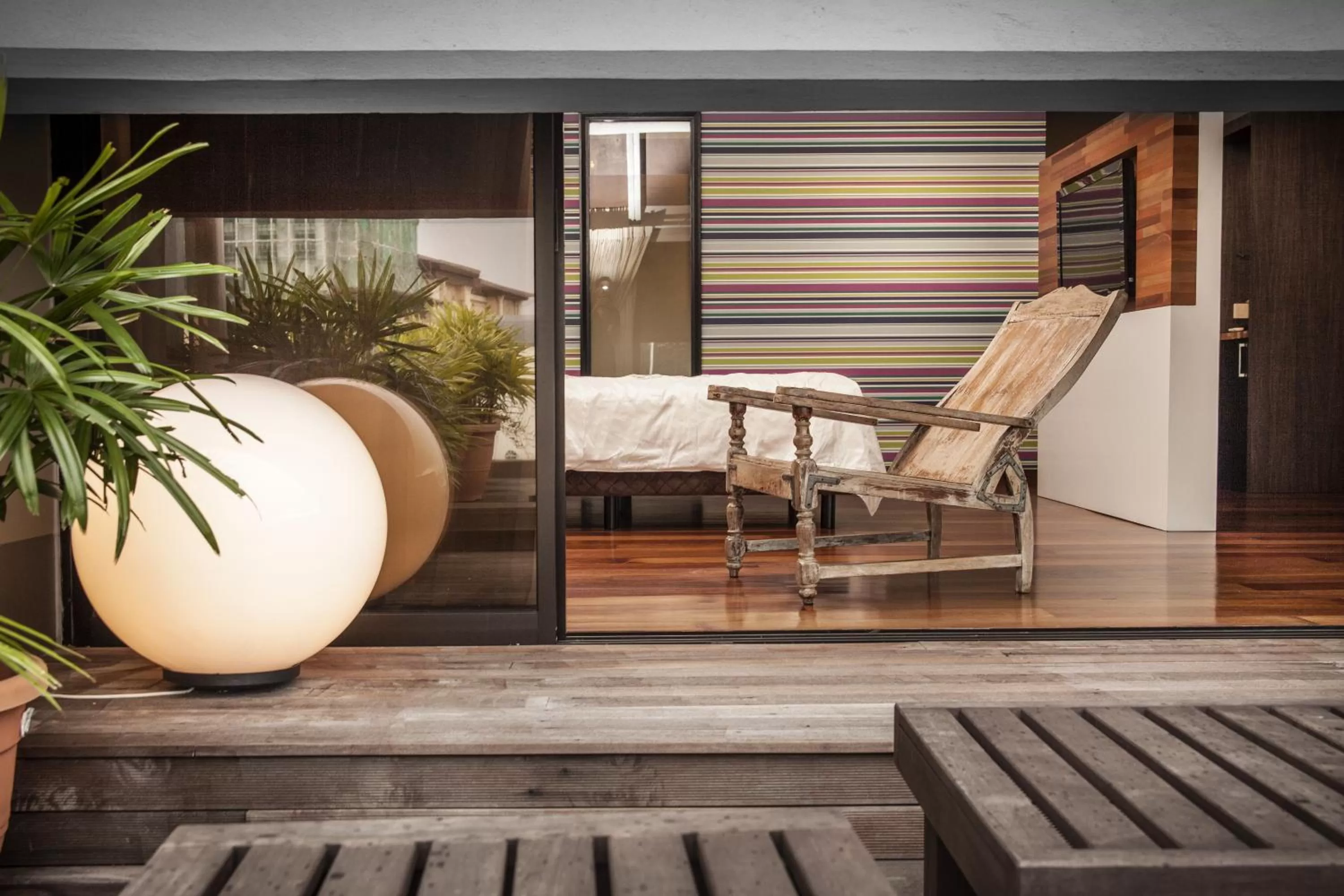 Seating area in The Ranee Boutique Suites