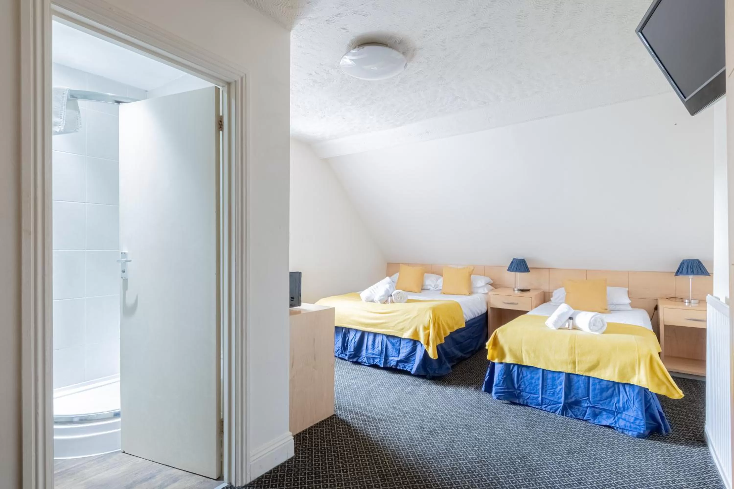 Bed in Brooklands Lodge