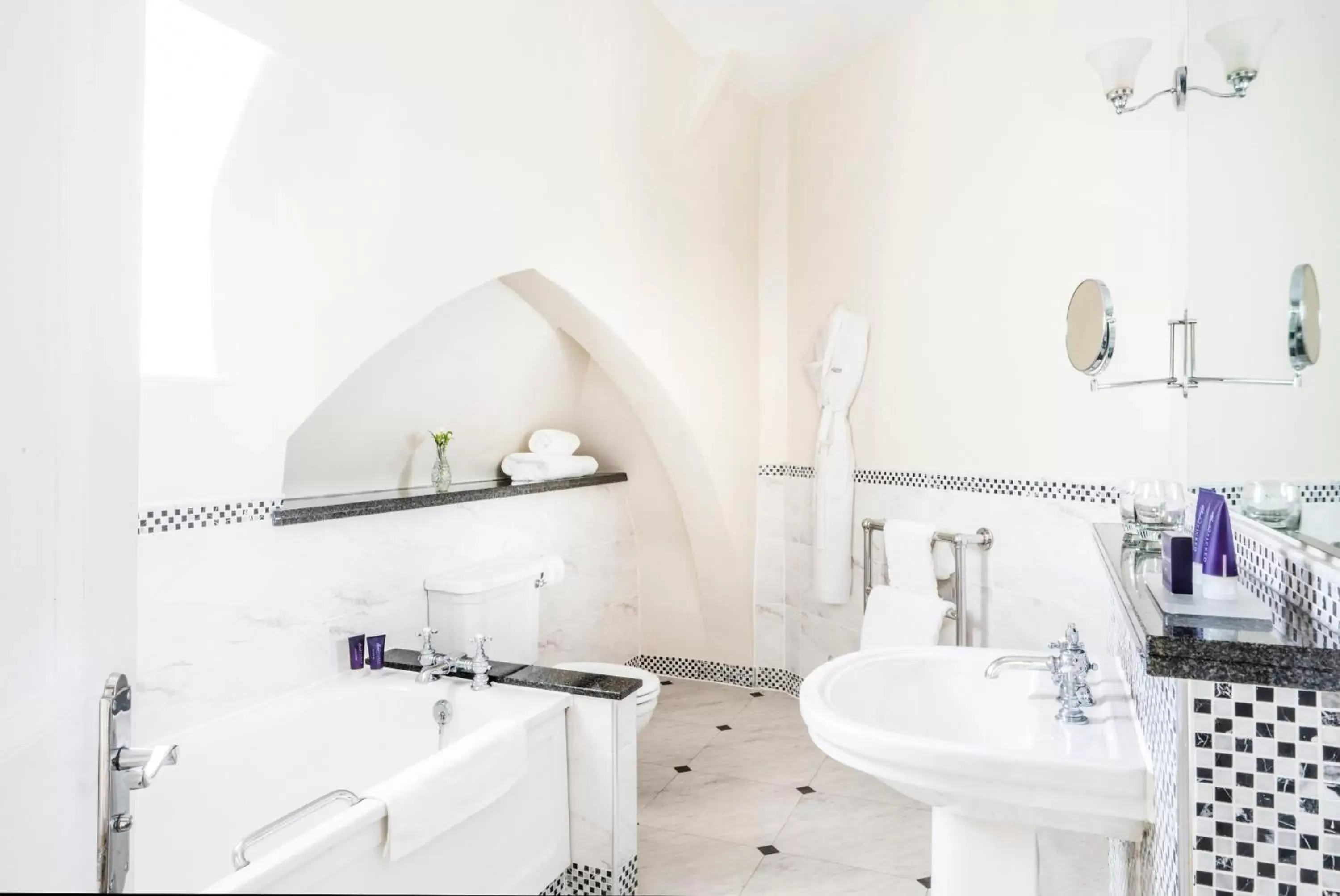 Shower, Bathroom in Ettington Park Hotel, Stratford-upon-Avon