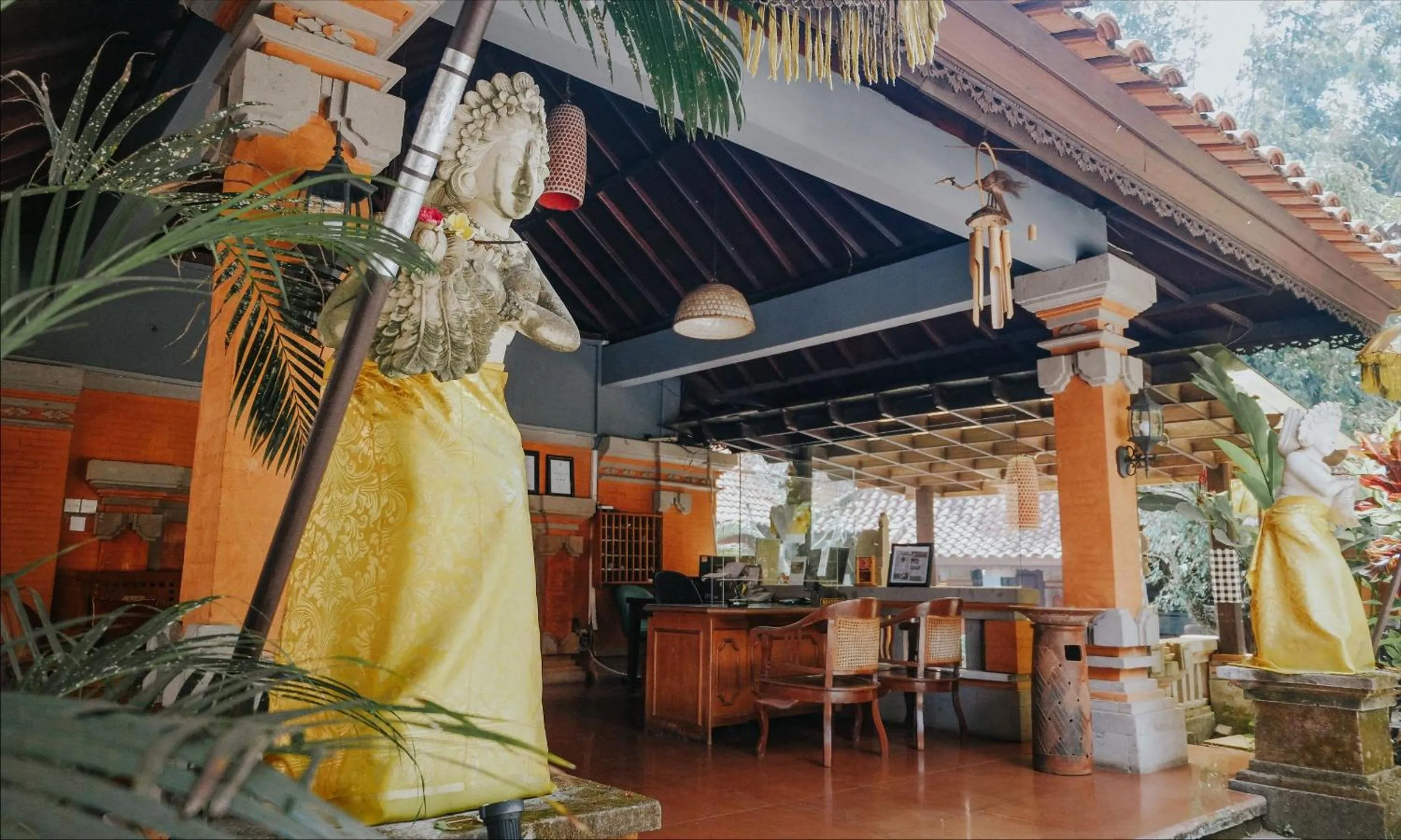 Lobby or reception in Ubud Hotel & Cottages