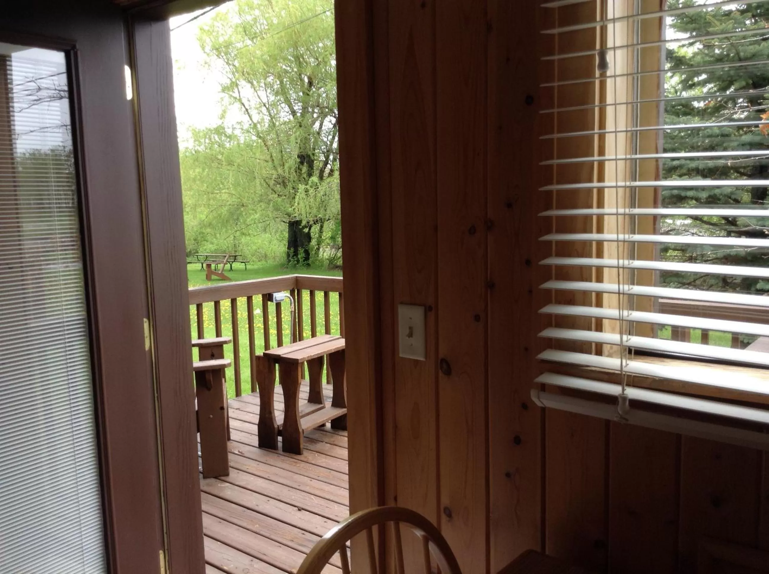 Patio in Willard Munger Inn