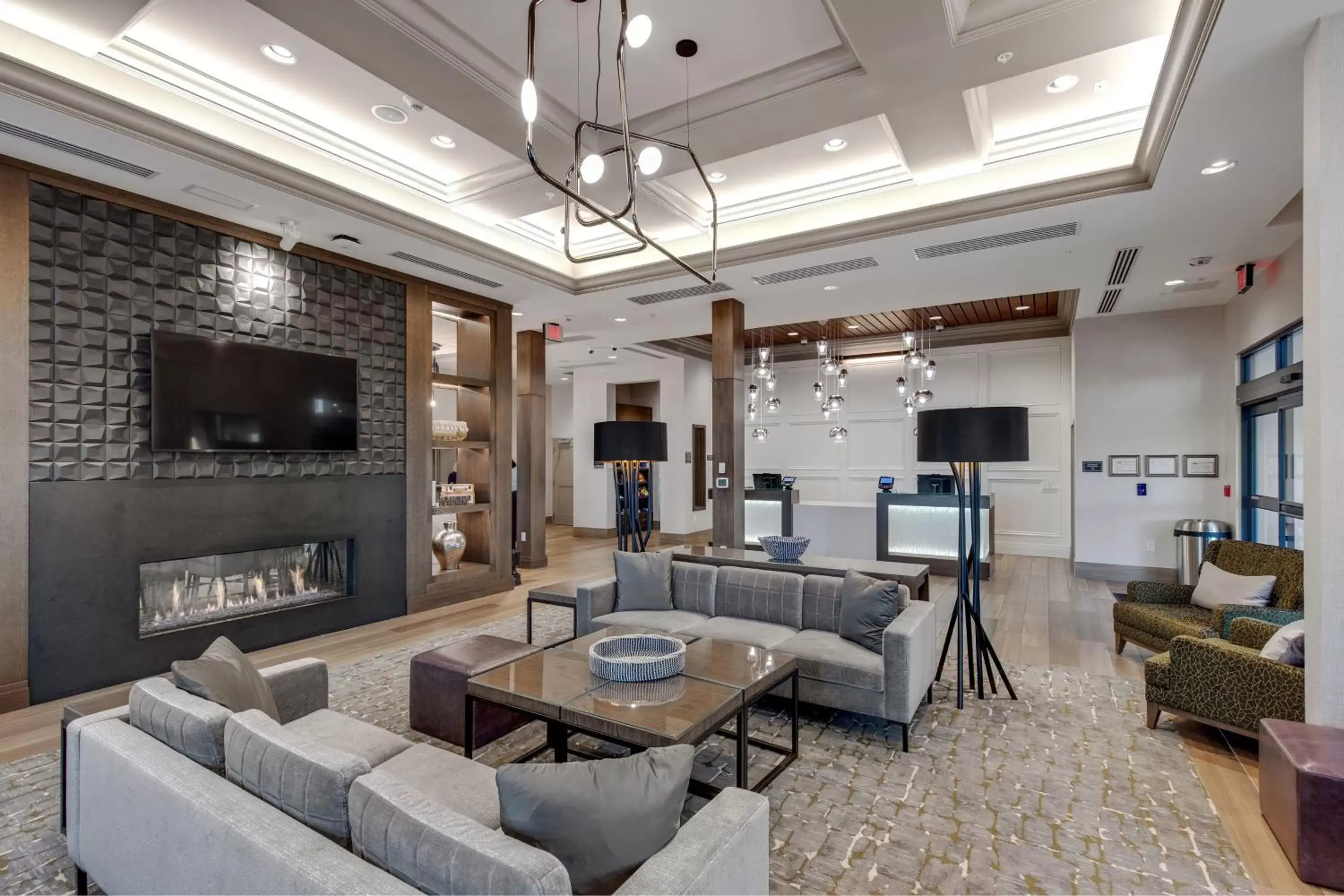 Lobby or reception, Seating Area in Residence Inn by Marriott Atlanta Covington