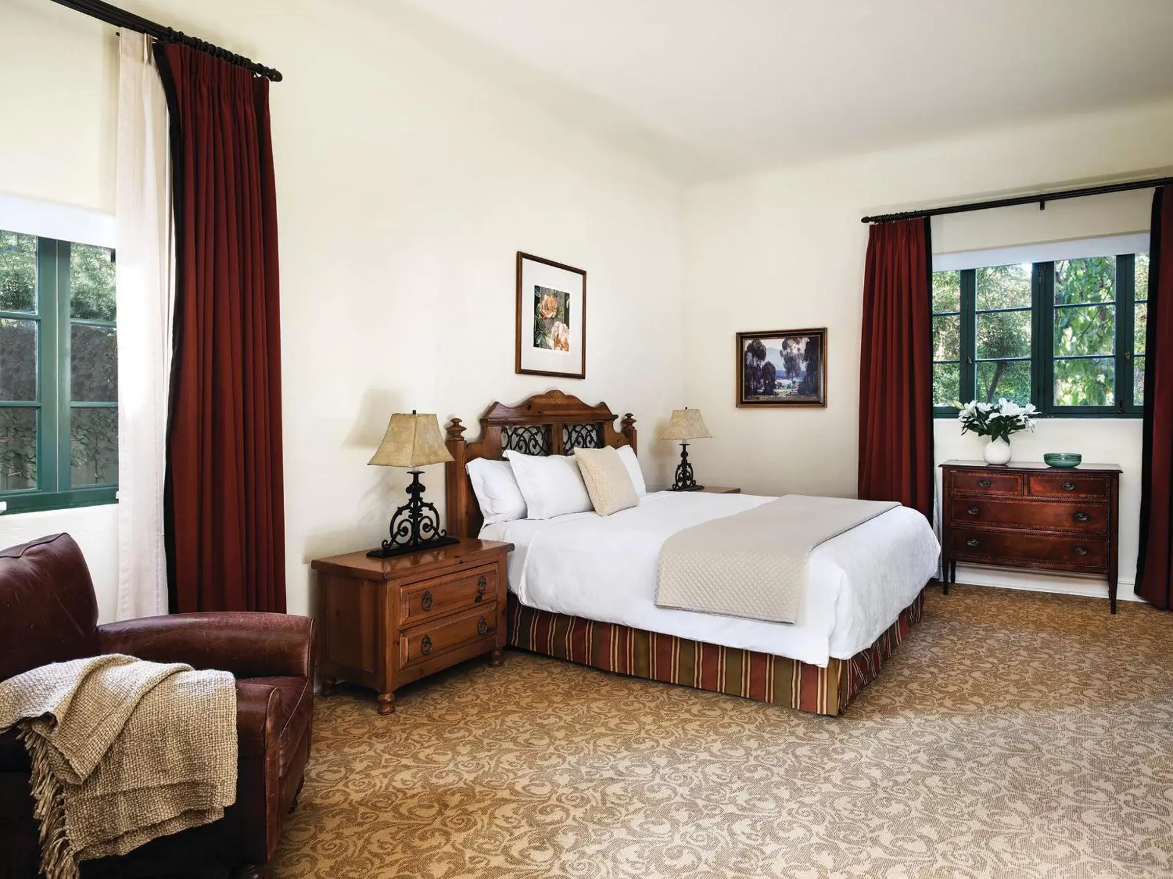 Bedroom, Bed in The Langham Huntington, Pasadena