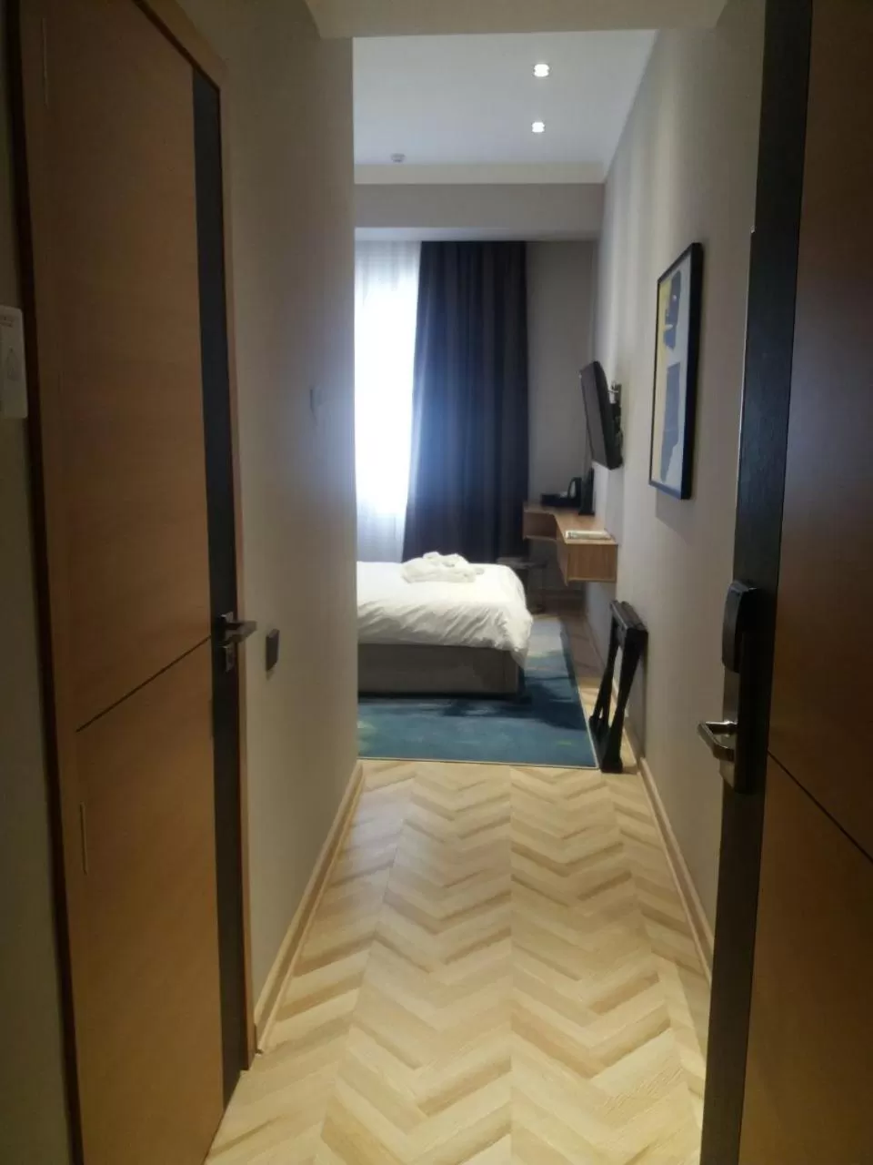 Bed in Termez Palace Hotel & Spa