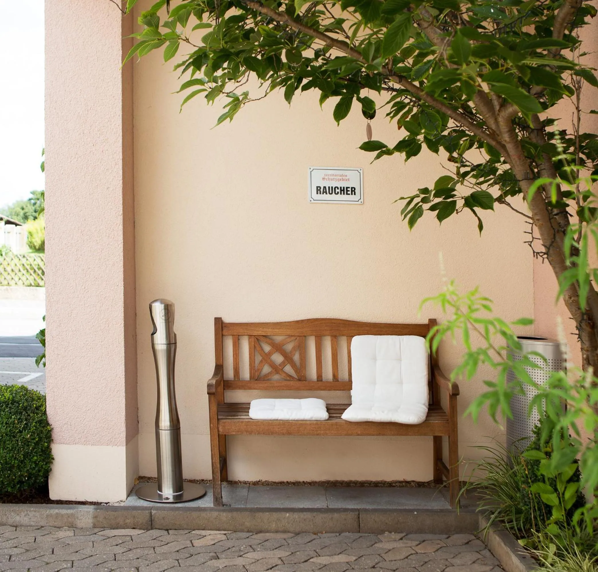 Patio in Ambient Hotel am Europakanal