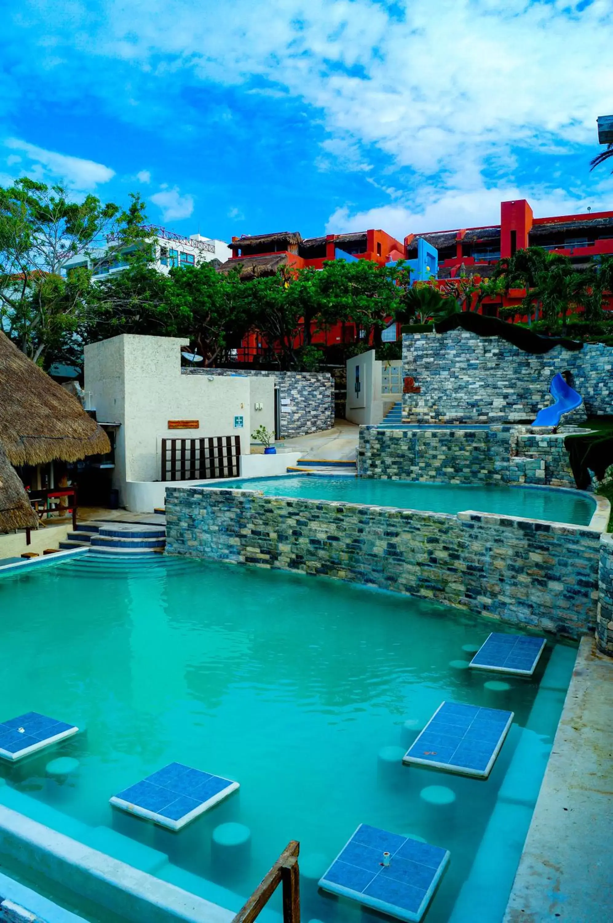 Swimming Pool in Casa Azul Maya