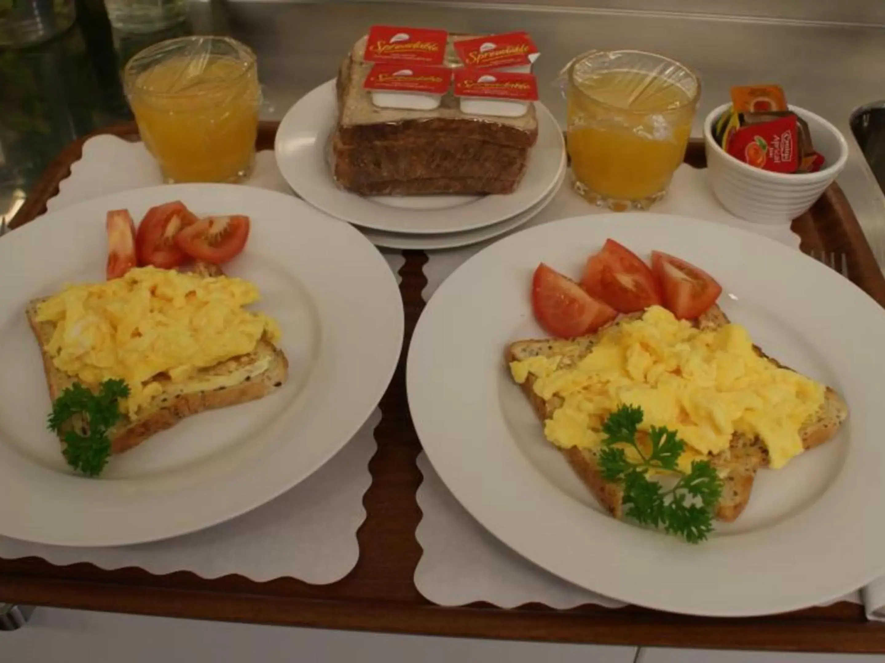 Breakfast in Pukekura Motor Lodge