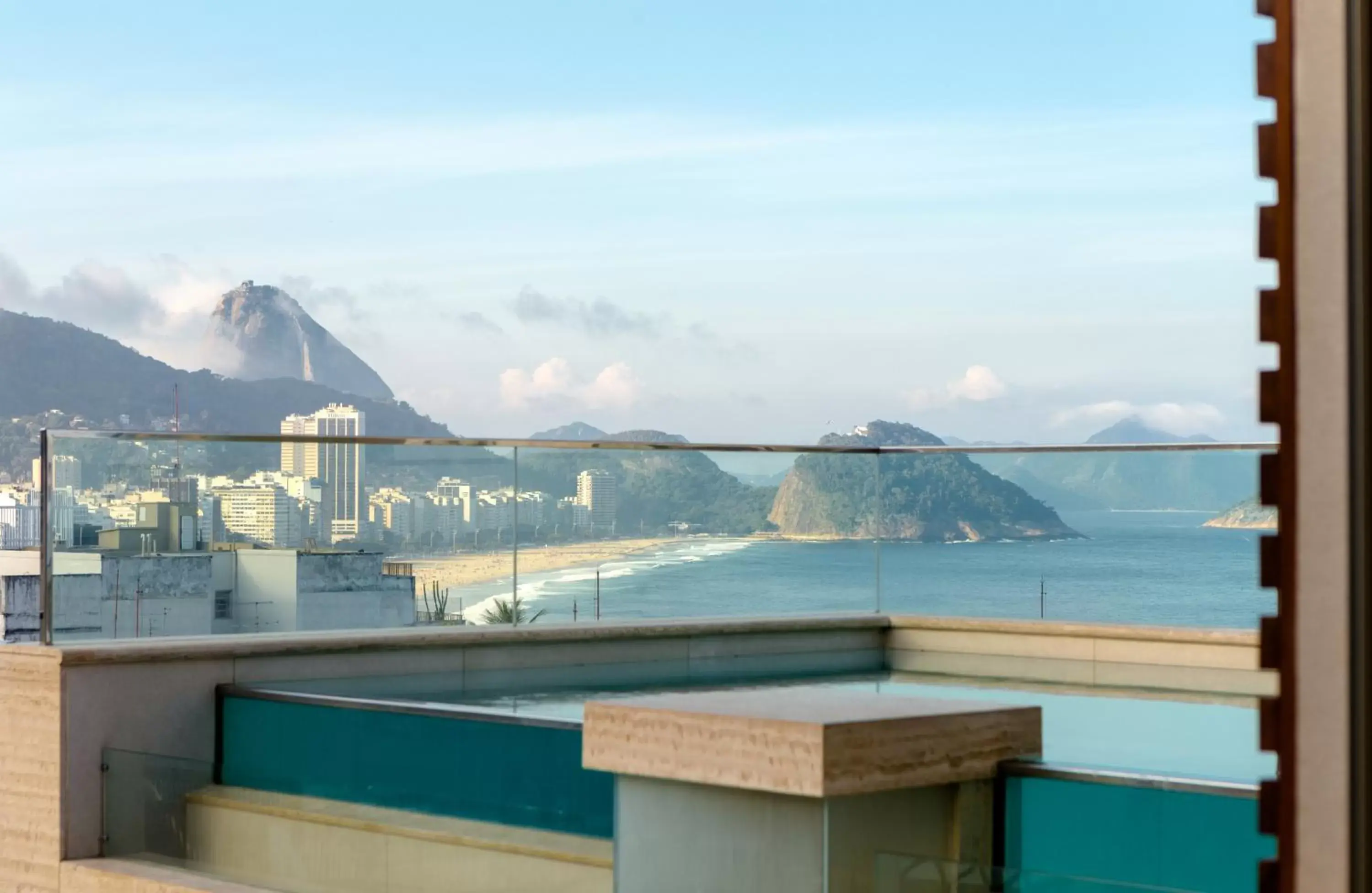 Balcony/Terrace in Ritz Copacabana Boutique Hotel