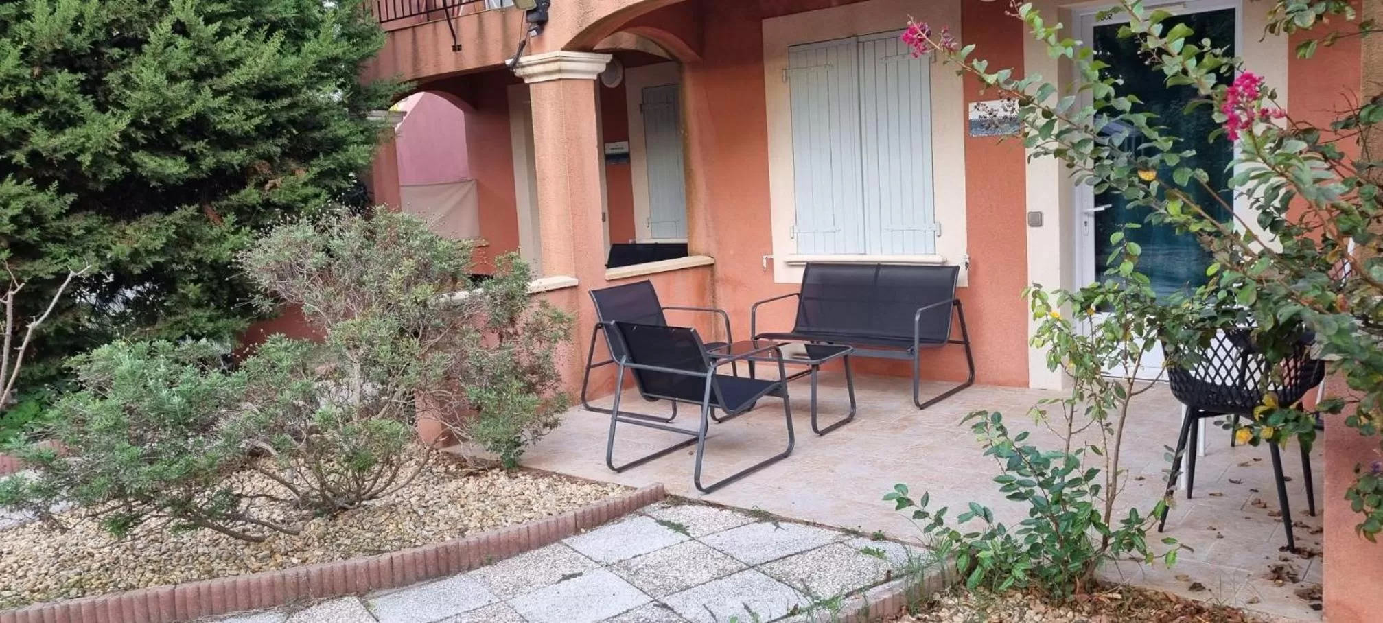 Balcony/Terrace in Appart'Hotel Festival Sud Aqua - Avignon TGV