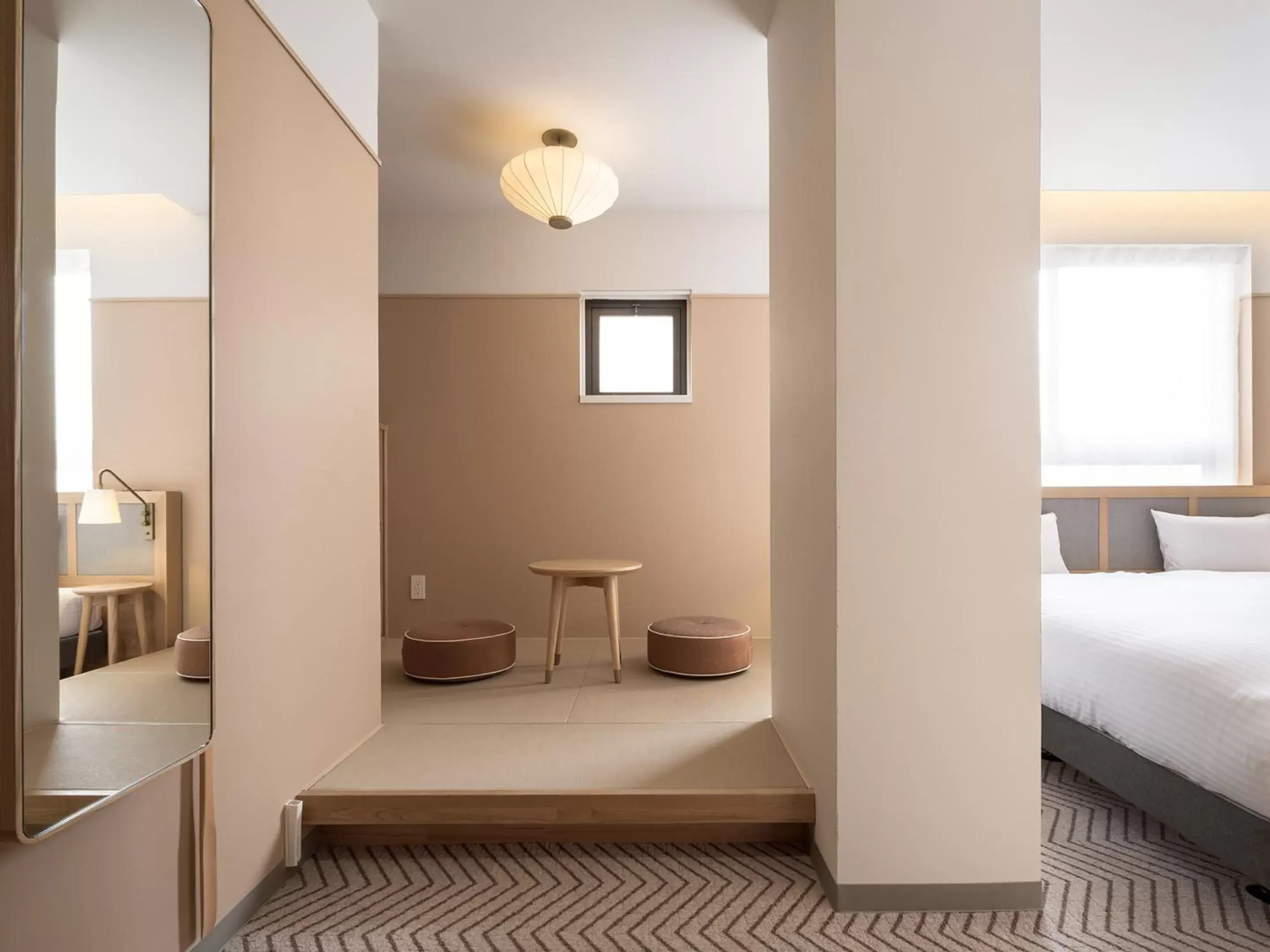 Photo of the whole room, Bed in RAKURO Kyoto by THE SHARE HOTELS