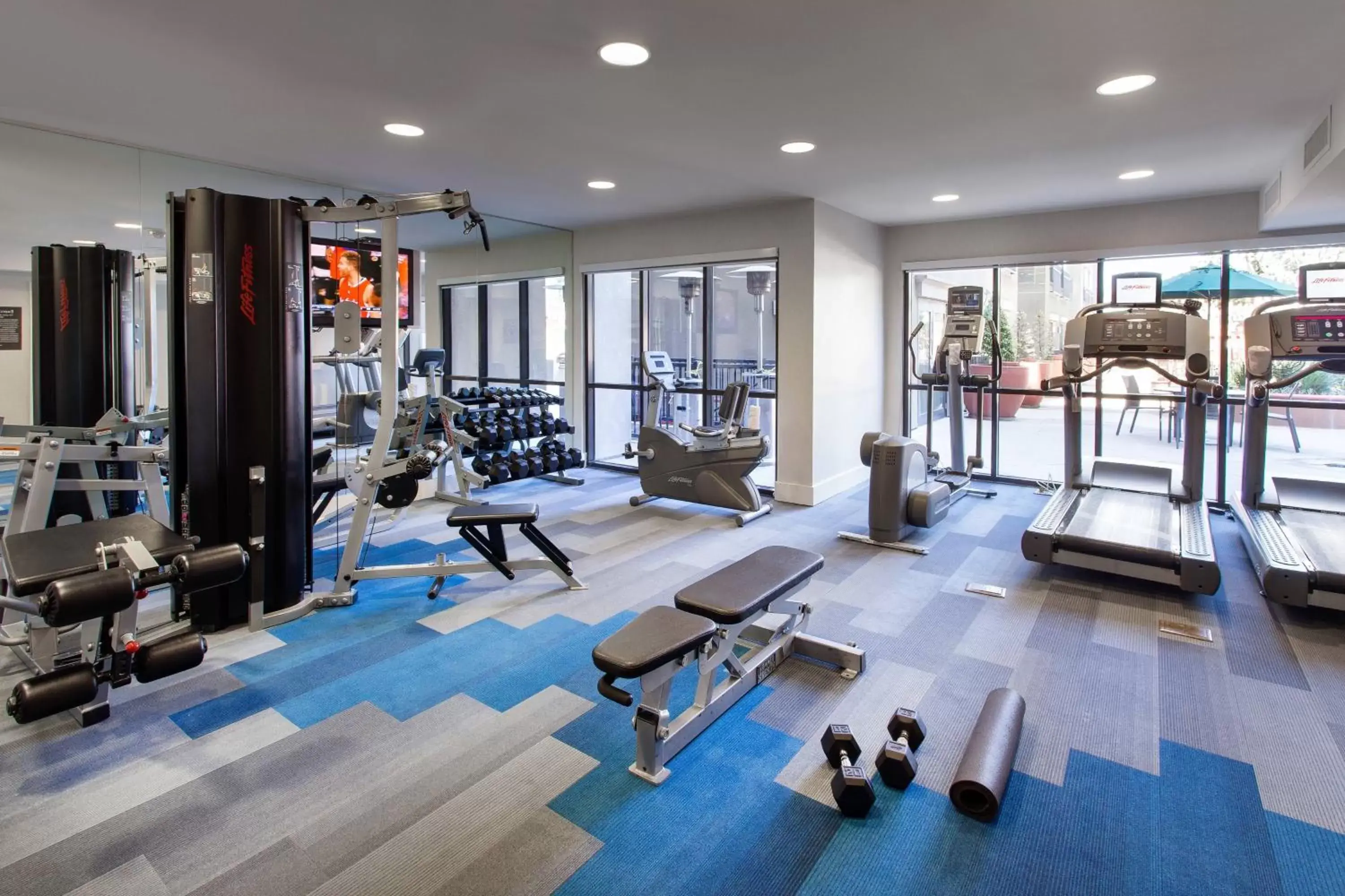 Fitness centre/facilities, Fitness Center/Facilities in Residence Inn Los Angeles Burbank/Downtown