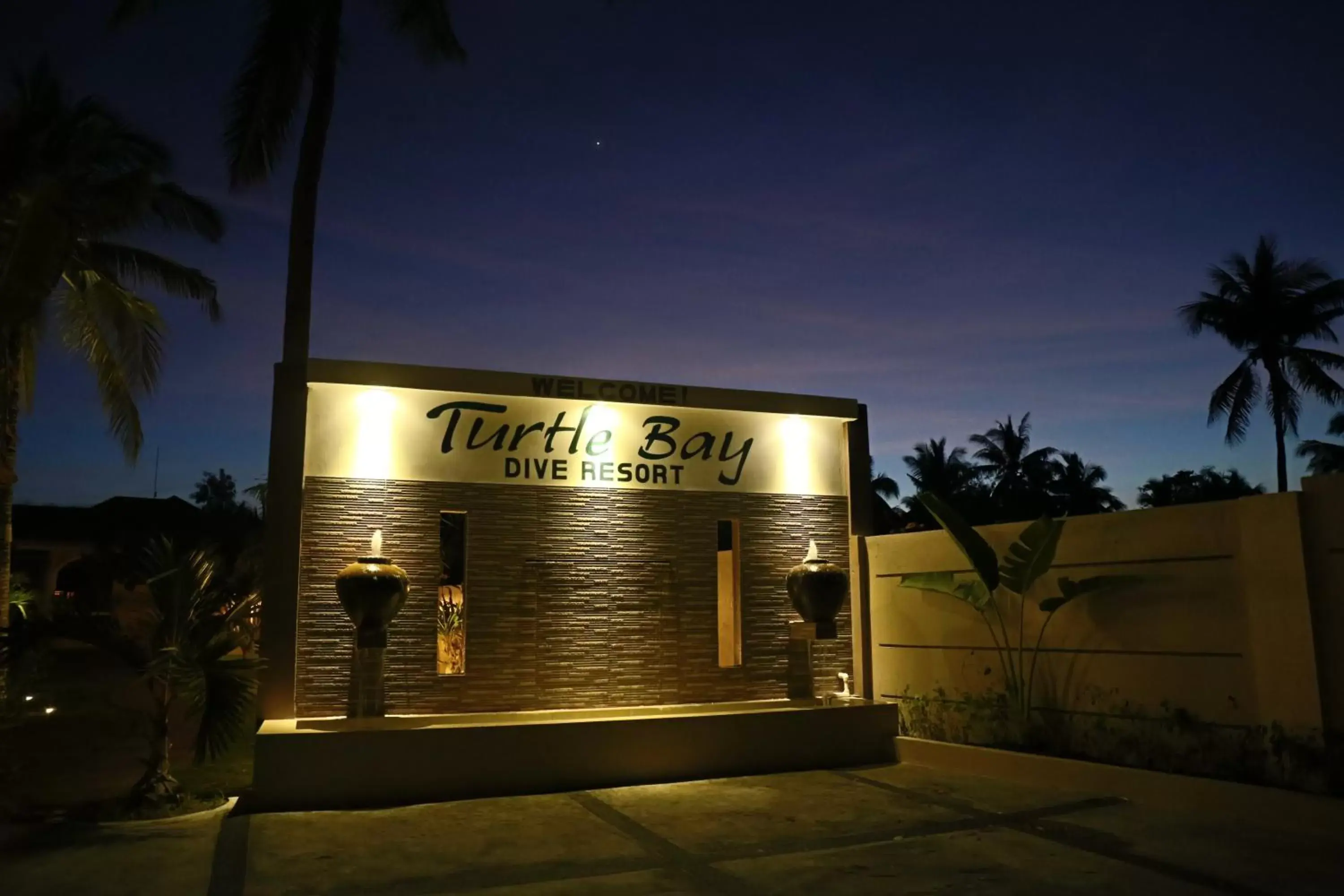 Facade/entrance in Turtle Bay Dive Resort