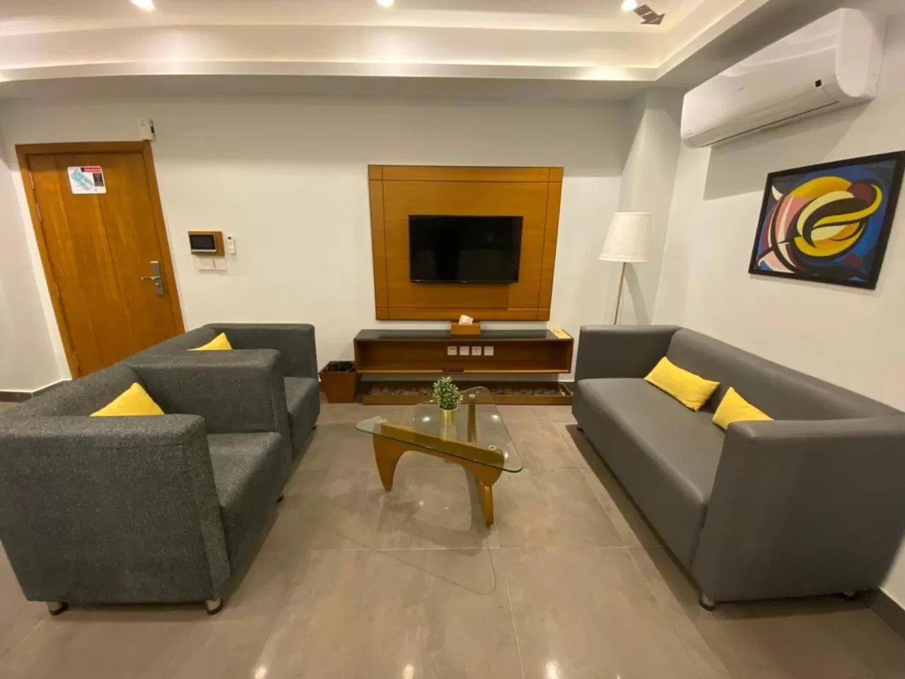 Seating Area in SPACE Luxury Rental Suites