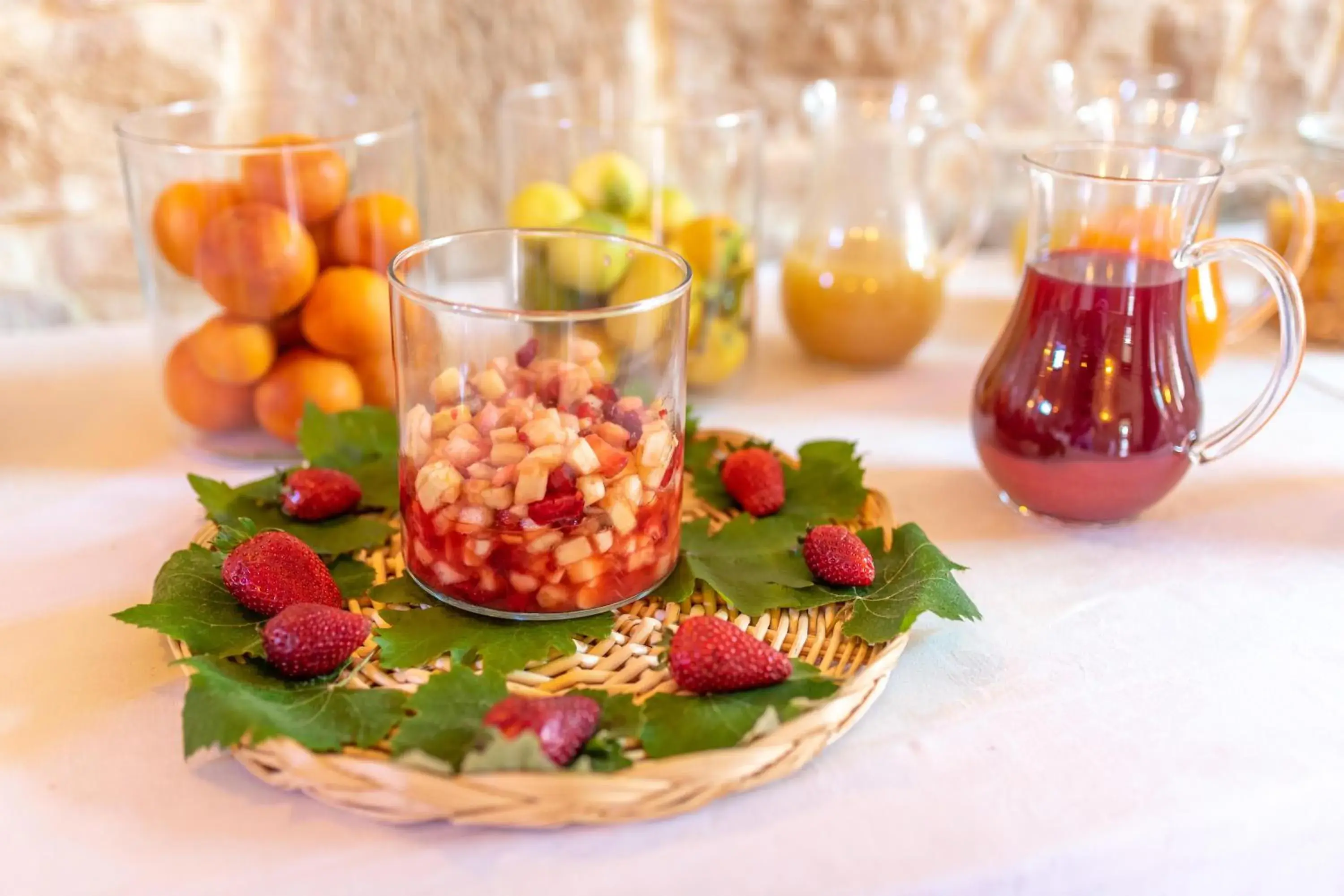 Buffet breakfast in Torre Don Virgilio Country Hotel