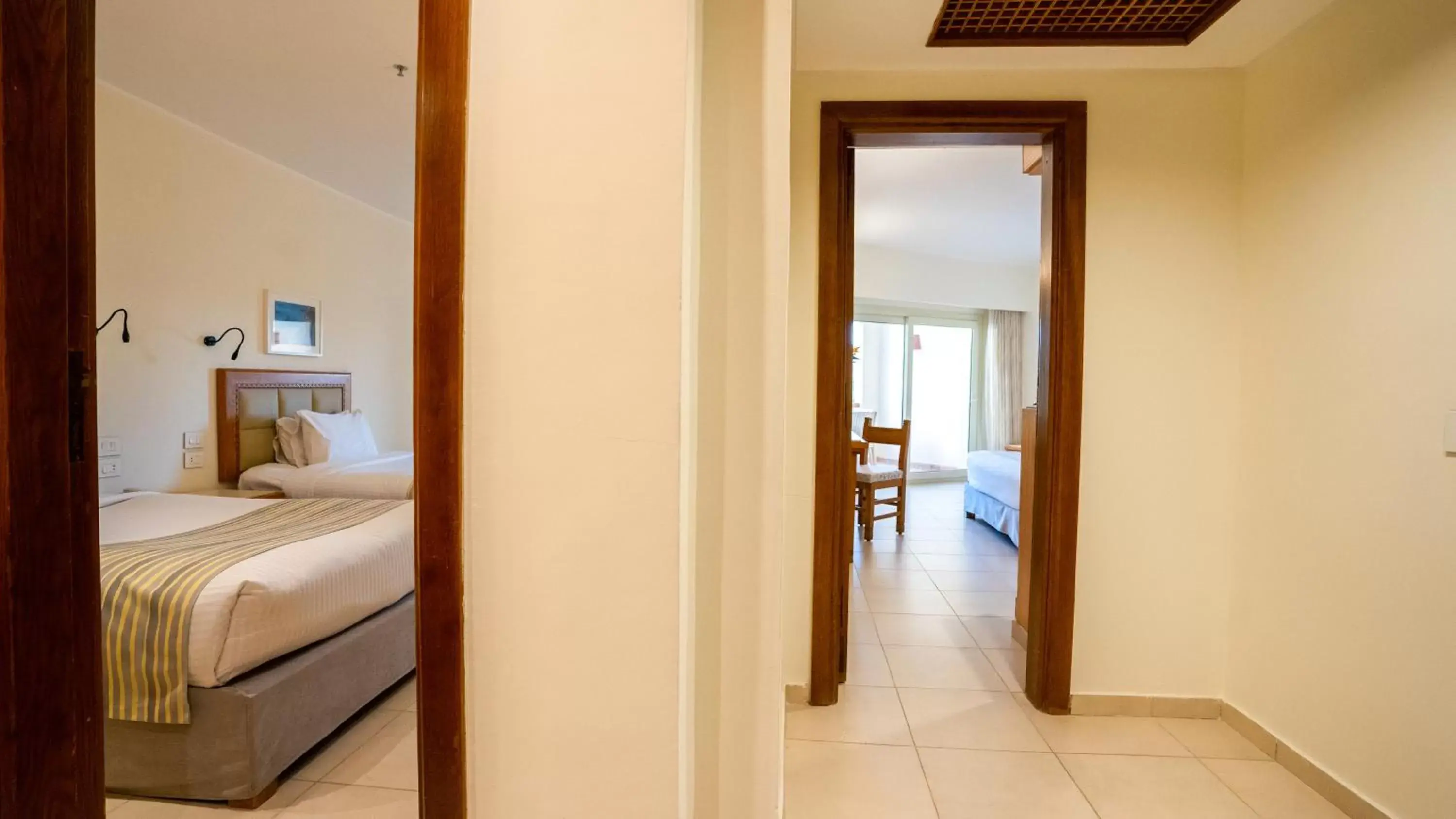 Bed in Fort Arabesque Resort, Spa & Villas