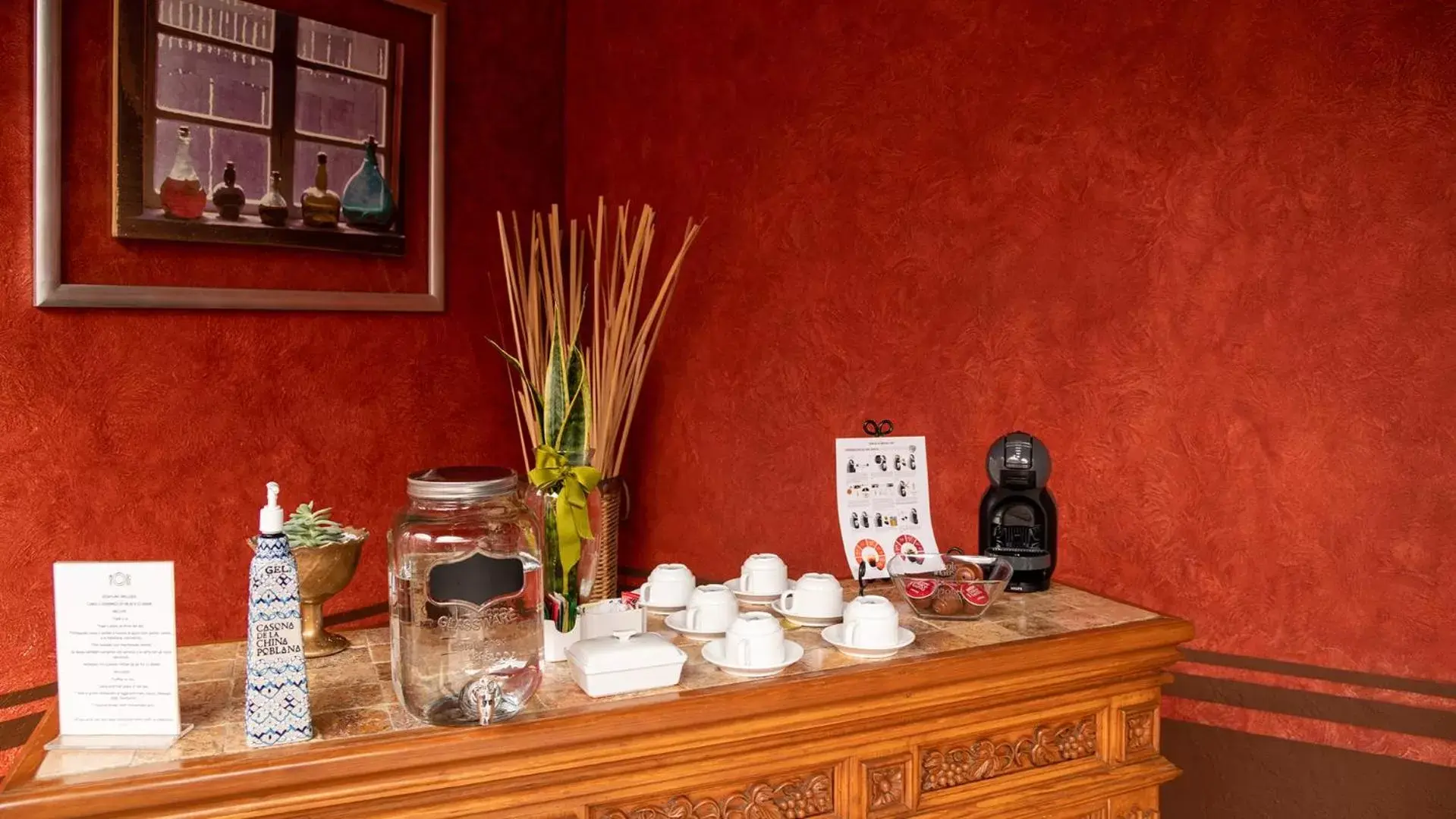 Coffee/tea facilities in Hotel Boutique Casona de la China Poblana - Adults Only