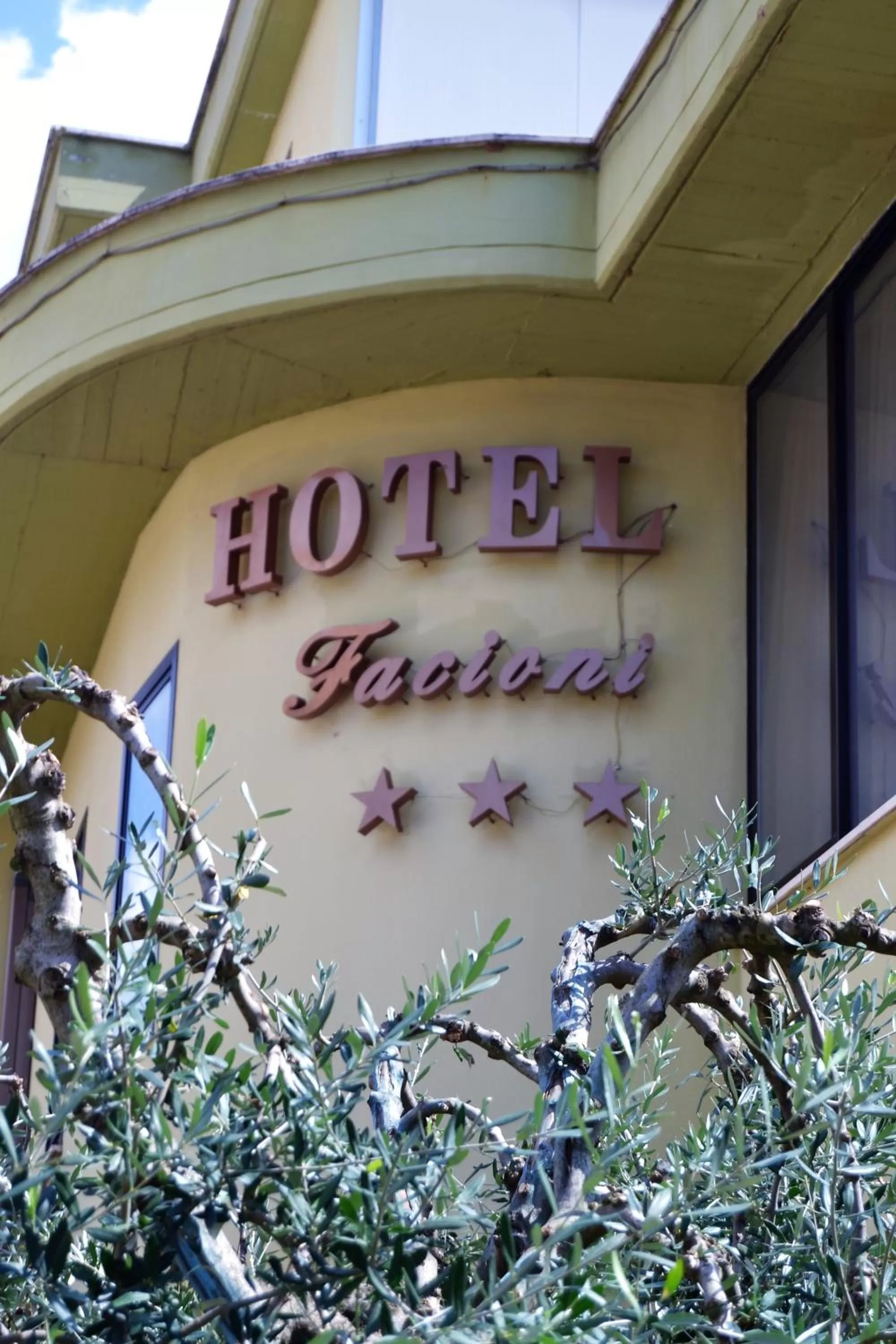 Property Logo/Sign in Hotel Facioni