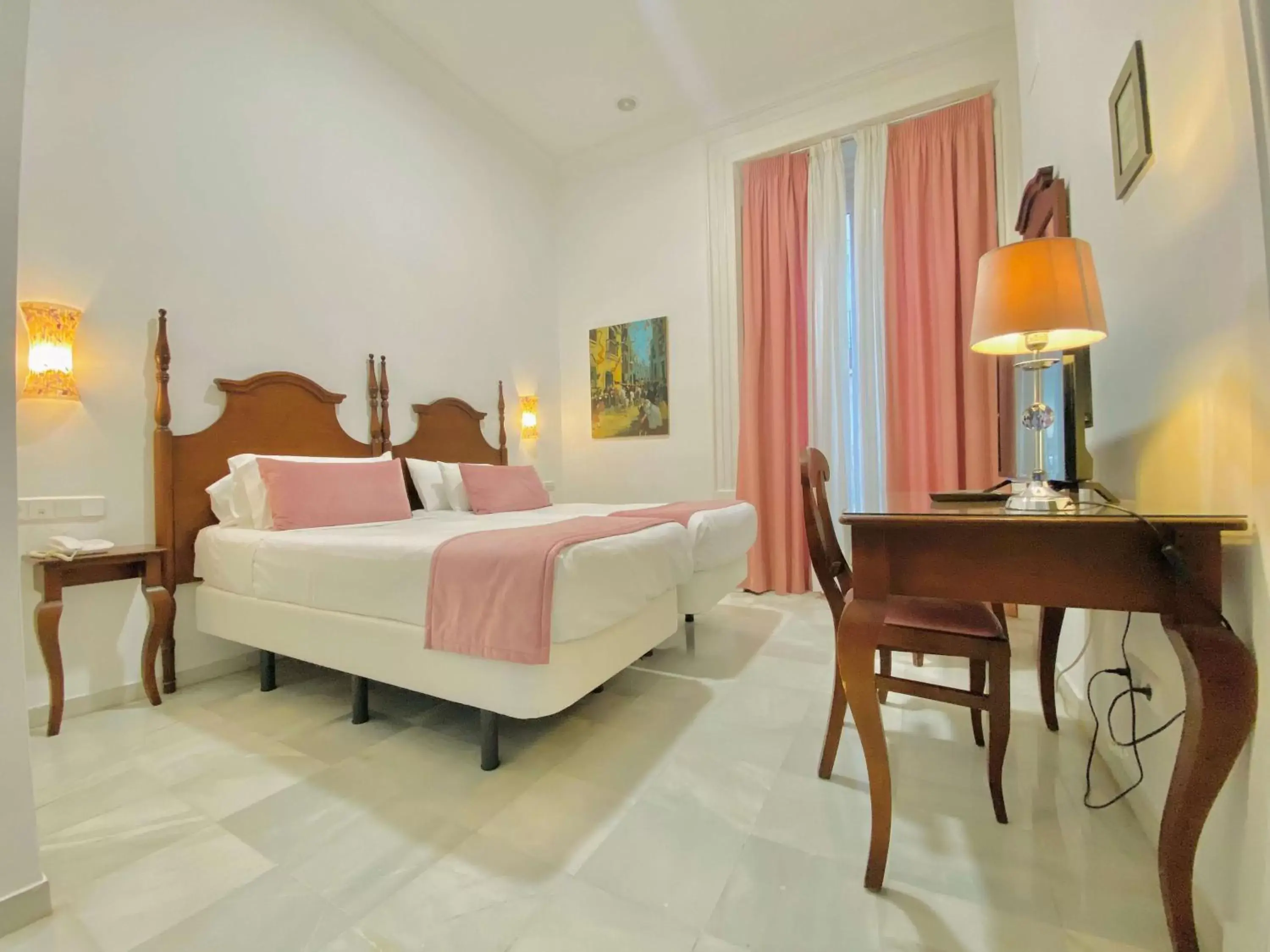 Bedroom in Hotel Las Cortes De Cádiz