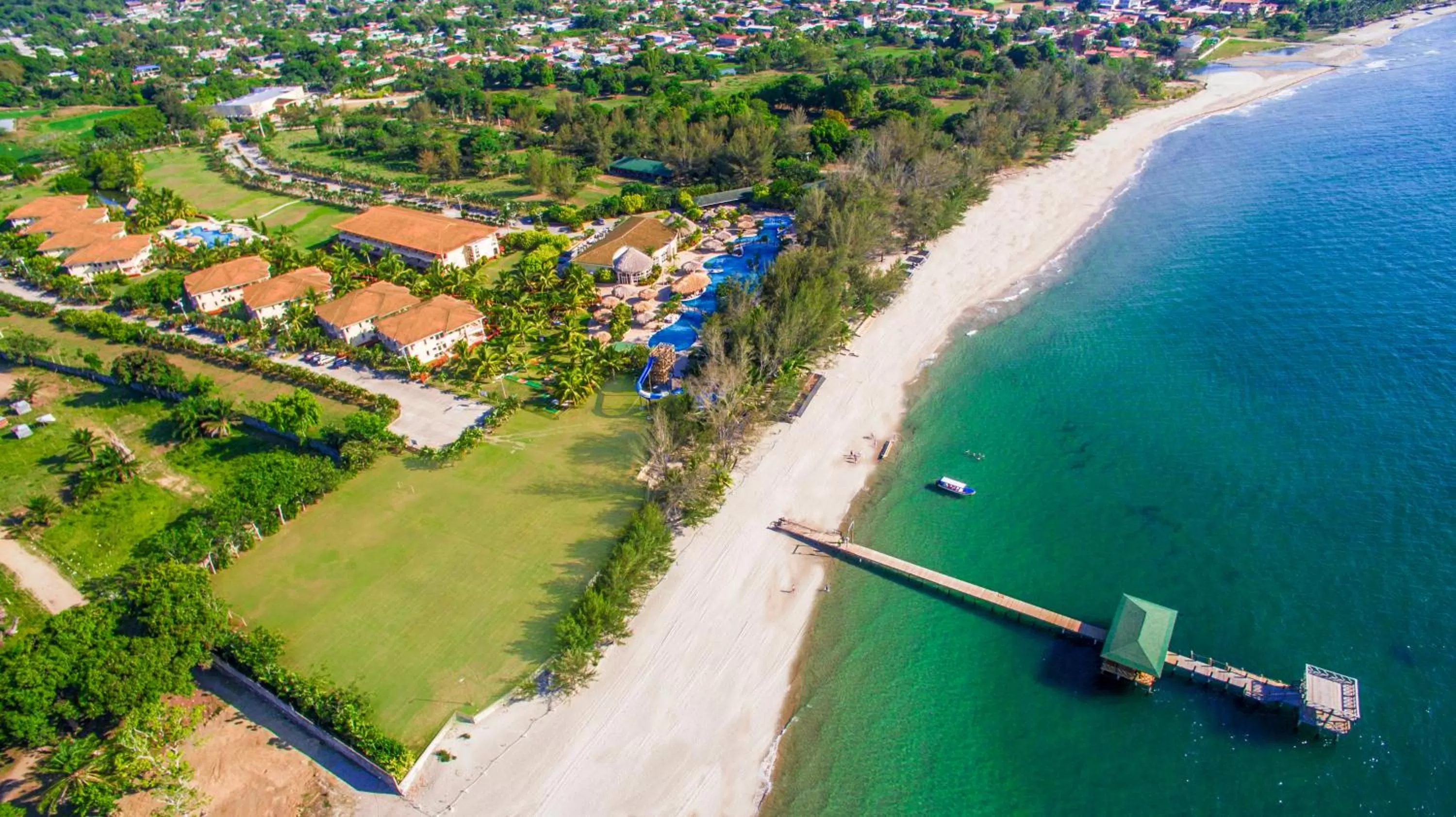 Bird's-eye View in La Ensenada Beach Resort
