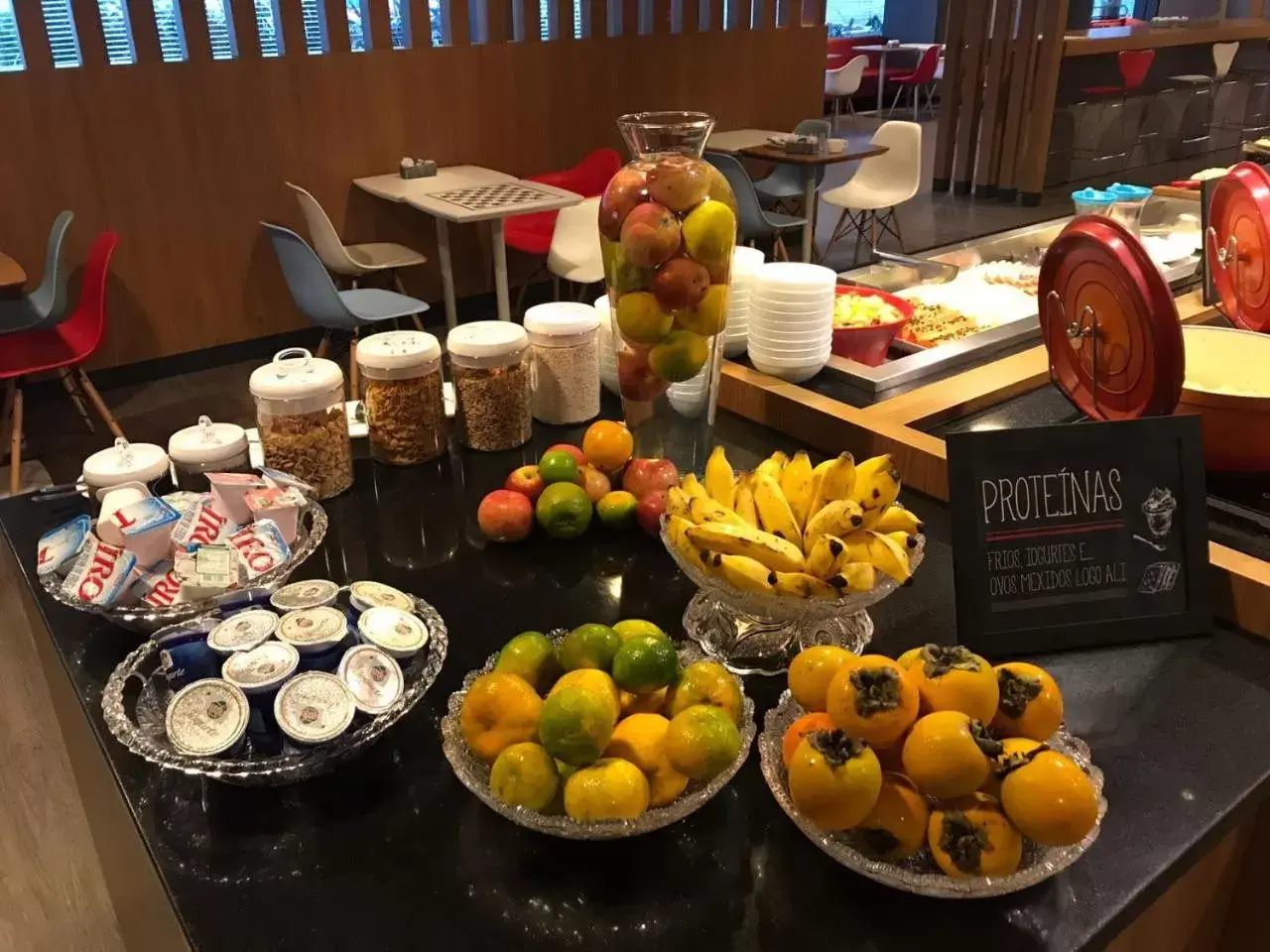 Buffet breakfast in Ibis Florianopolis Buffet breakfast in Ibis Florianopolis