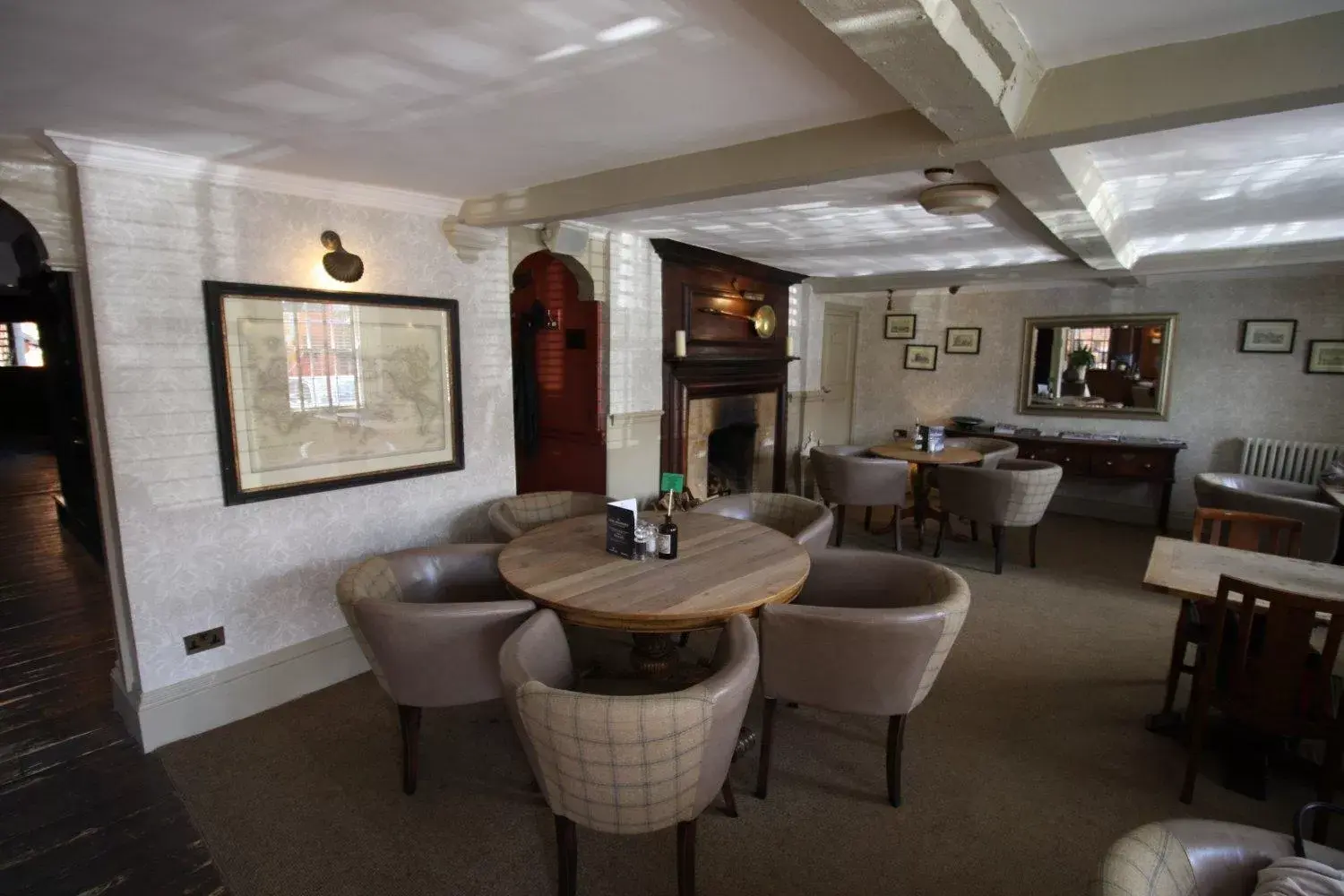 Dining area, Lounge/Bar in The Angel in Wootton Bassett