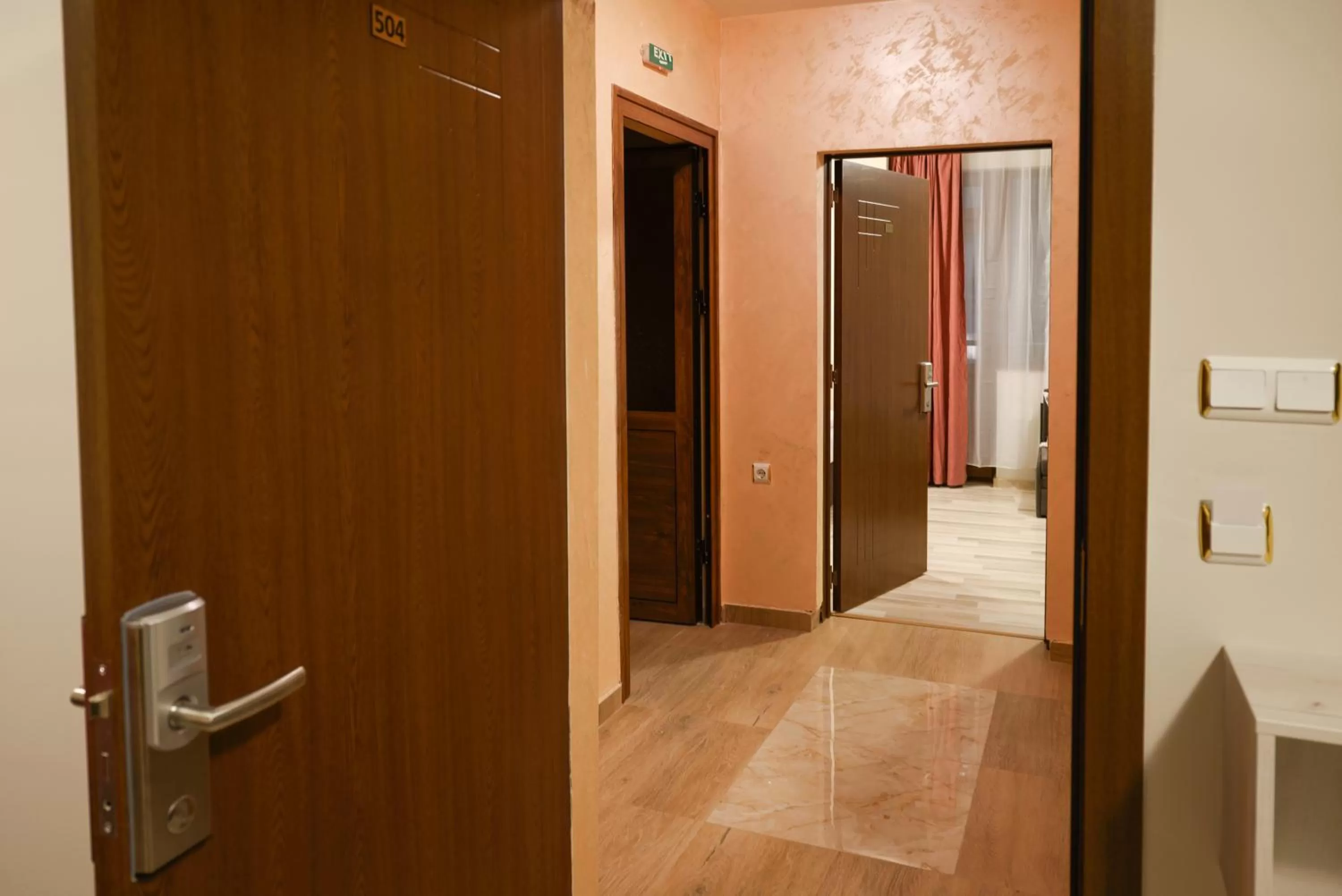 wardrobe in Hotel Leda