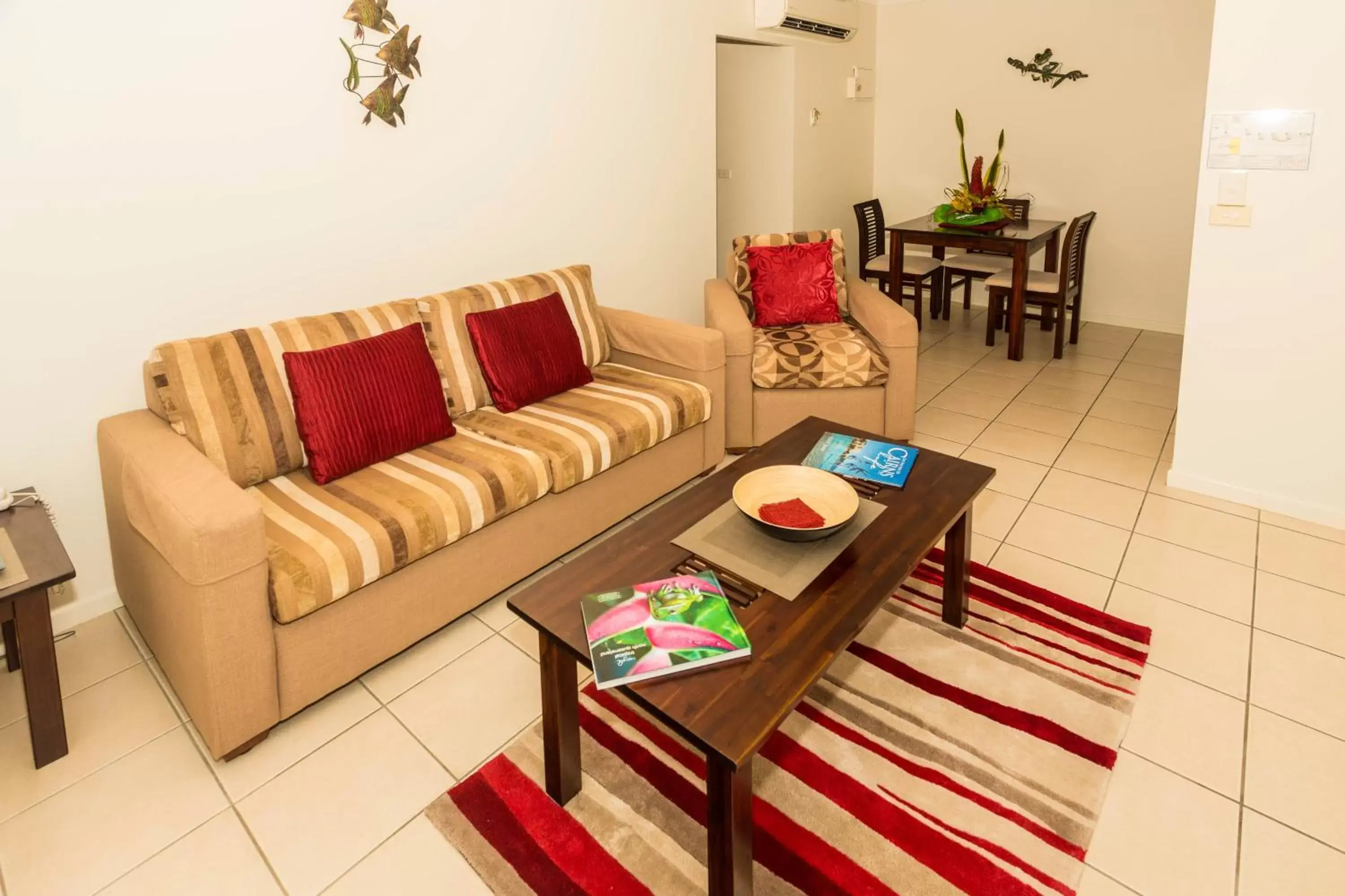 Living room, Seating Area in Melaleuca Resort