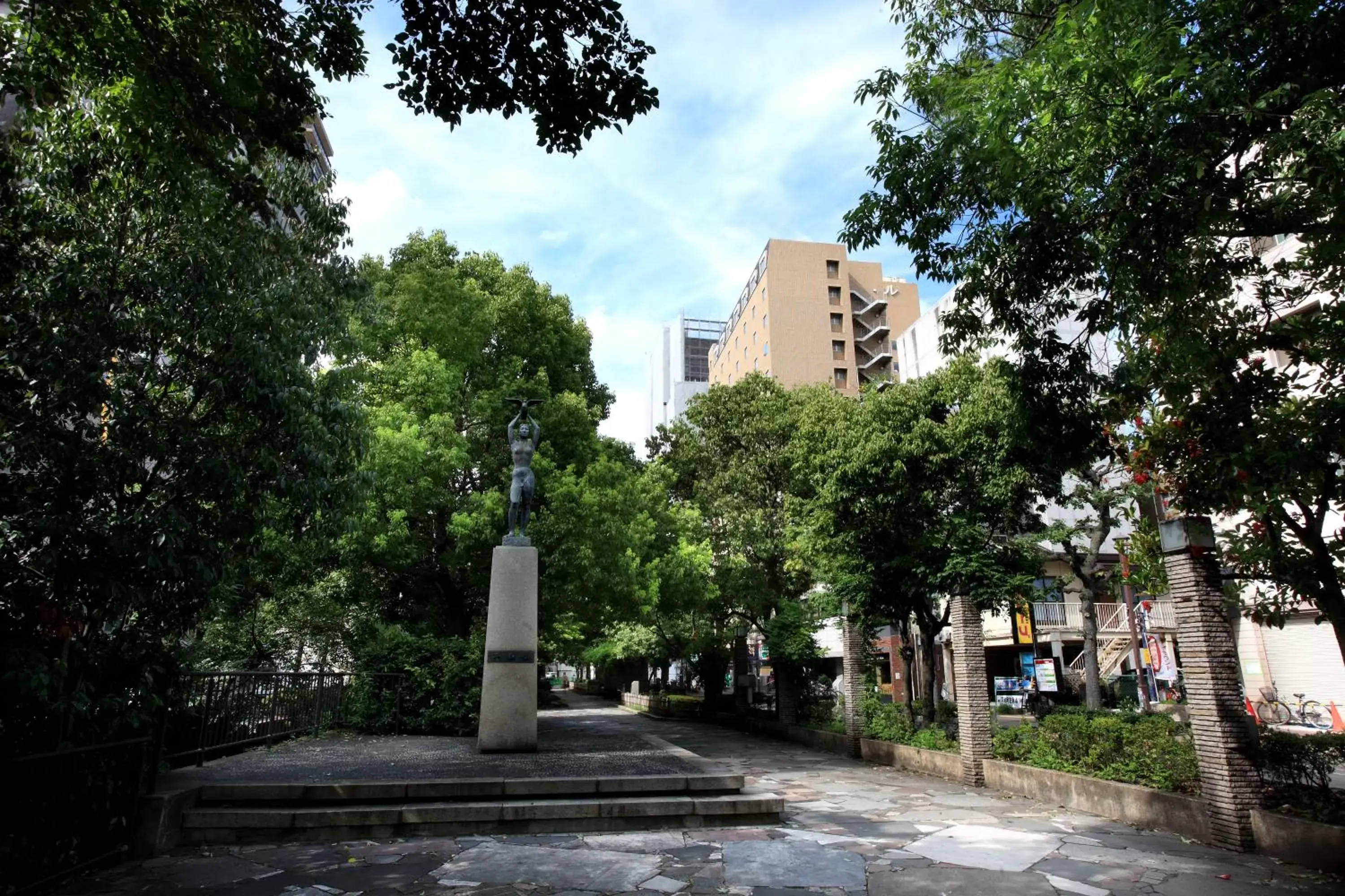 Neighbourhood, Property Building in Okayama Koraku Hotel