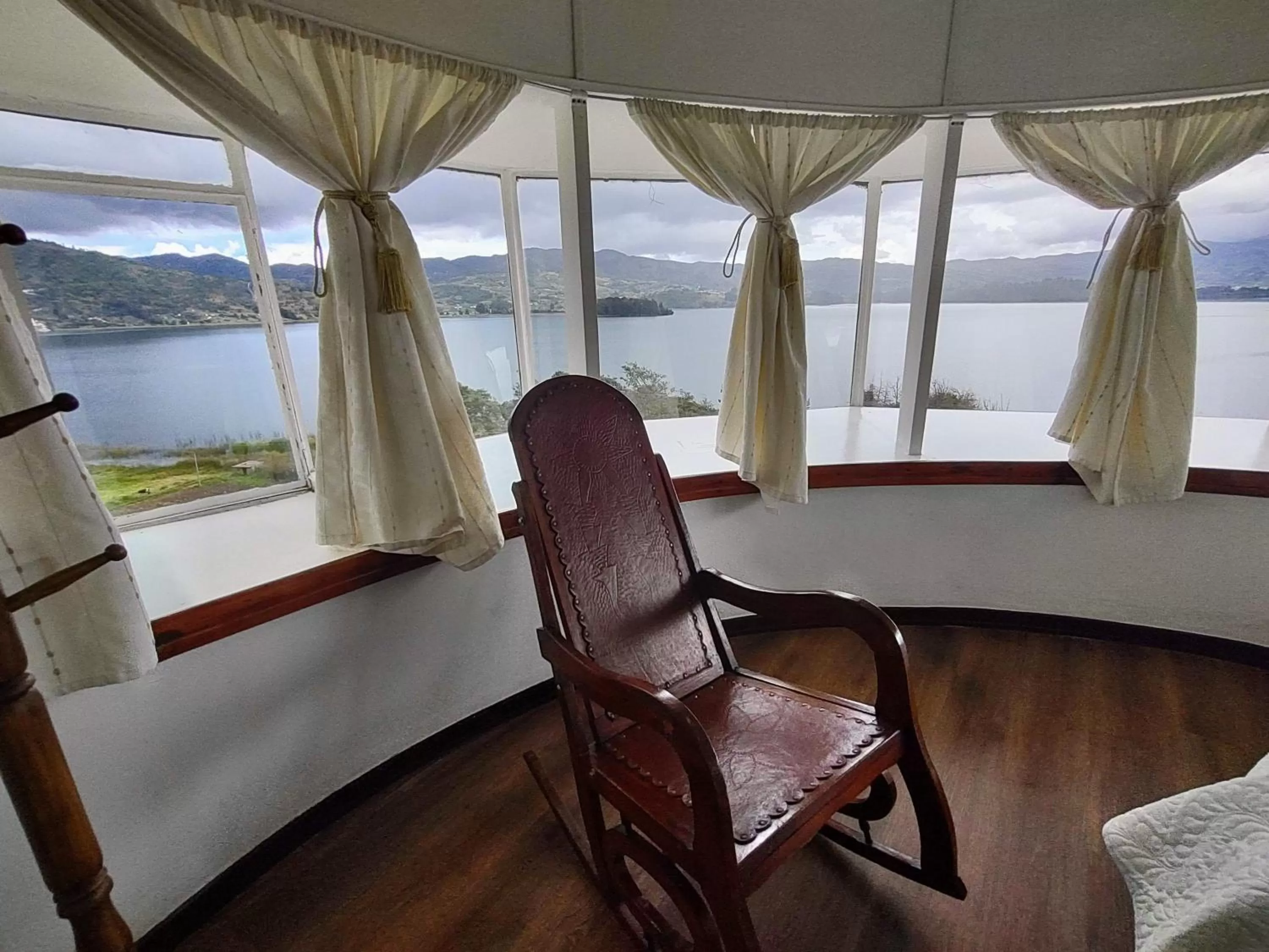 Natural landscape in Refugio Génesis habitaciones Lago de Tota