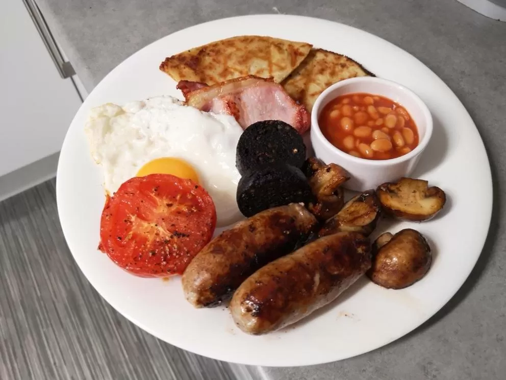 Dining area in Lossiemouth House