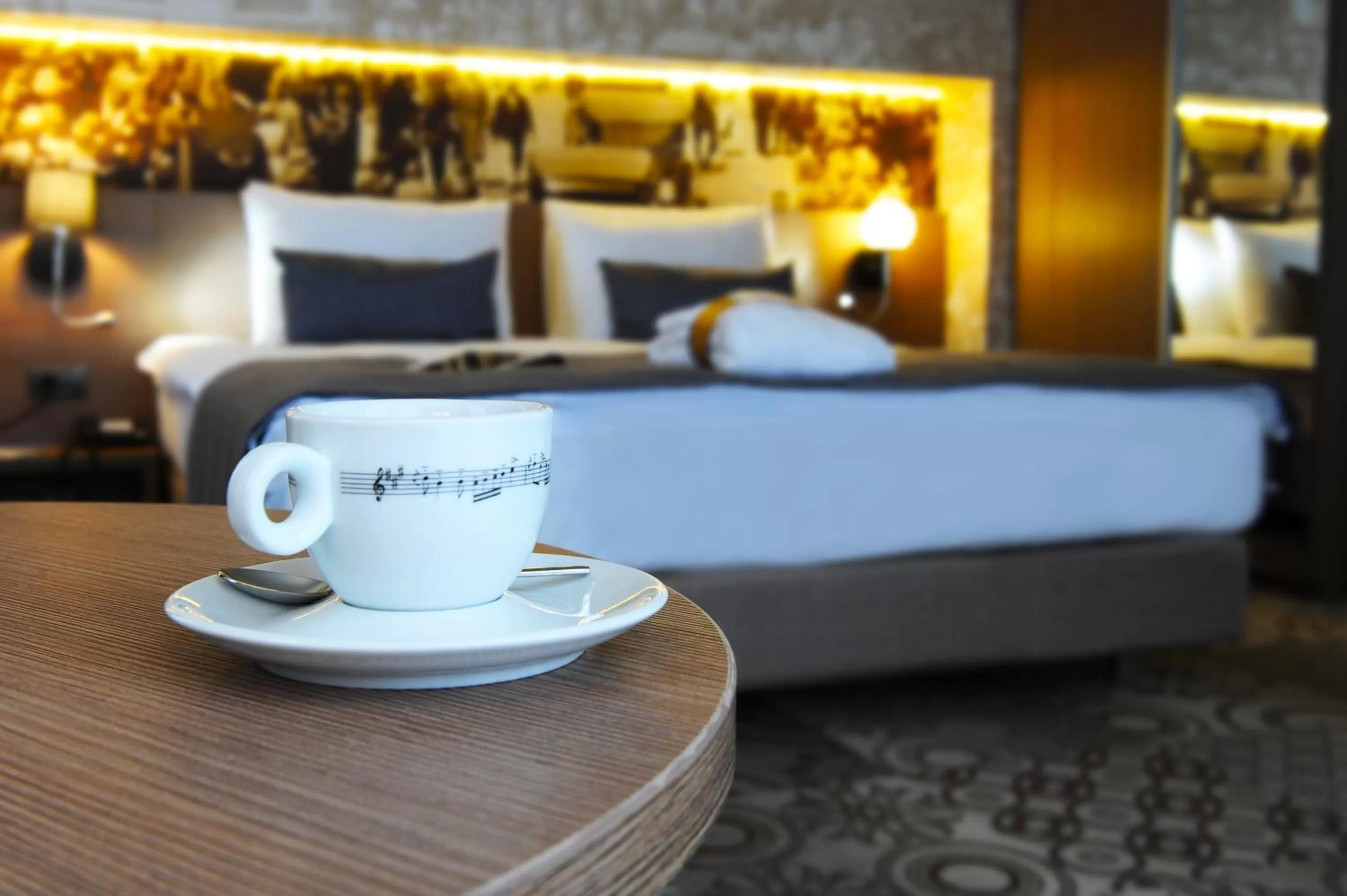 Decorative detail, Bed in Mercure Bucharest City Center