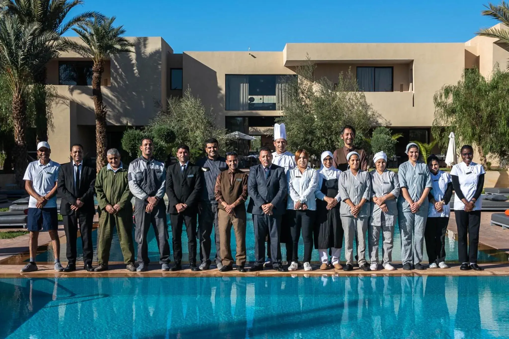 Staff, Swimming Pool in Sirayane Boutique Hotel & Spa Marrakech