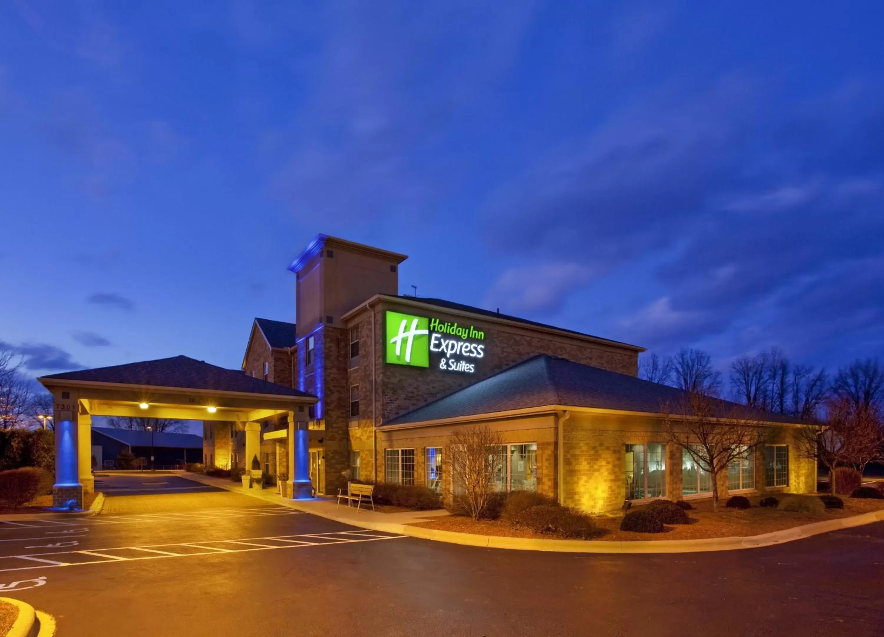Property Building in Holiday Inn Express Hotel & Suites Delaware-Columbus Area, an IHG Hotel