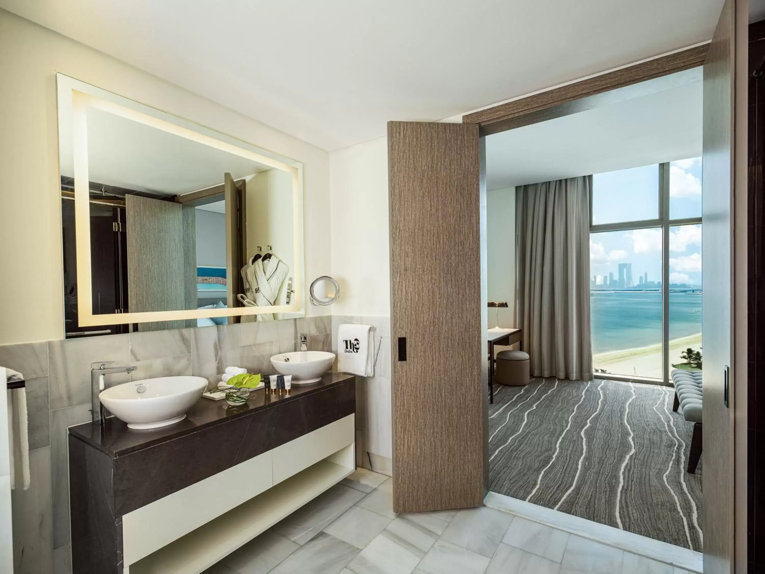 Photo of the whole room, Bathroom in Th8 Palm Dubai Beach Resort Vignette Collection, an IHG hotel