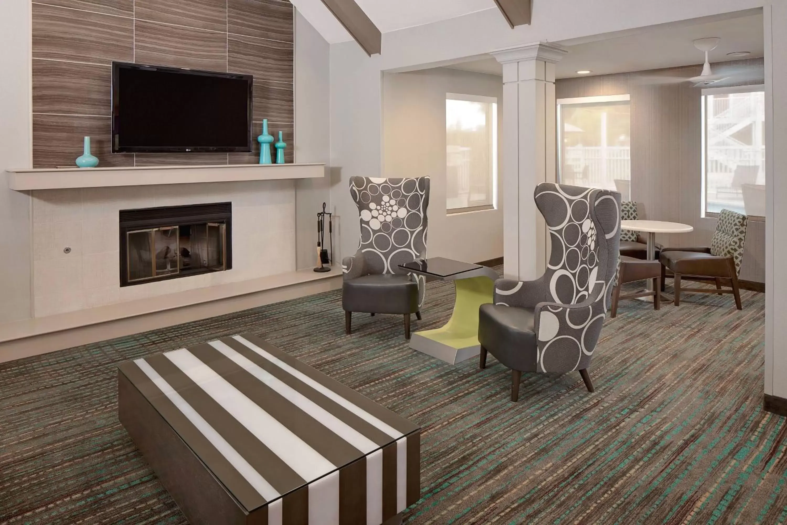 Lobby or reception, Seating Area in Residence Inn Ontario Airport