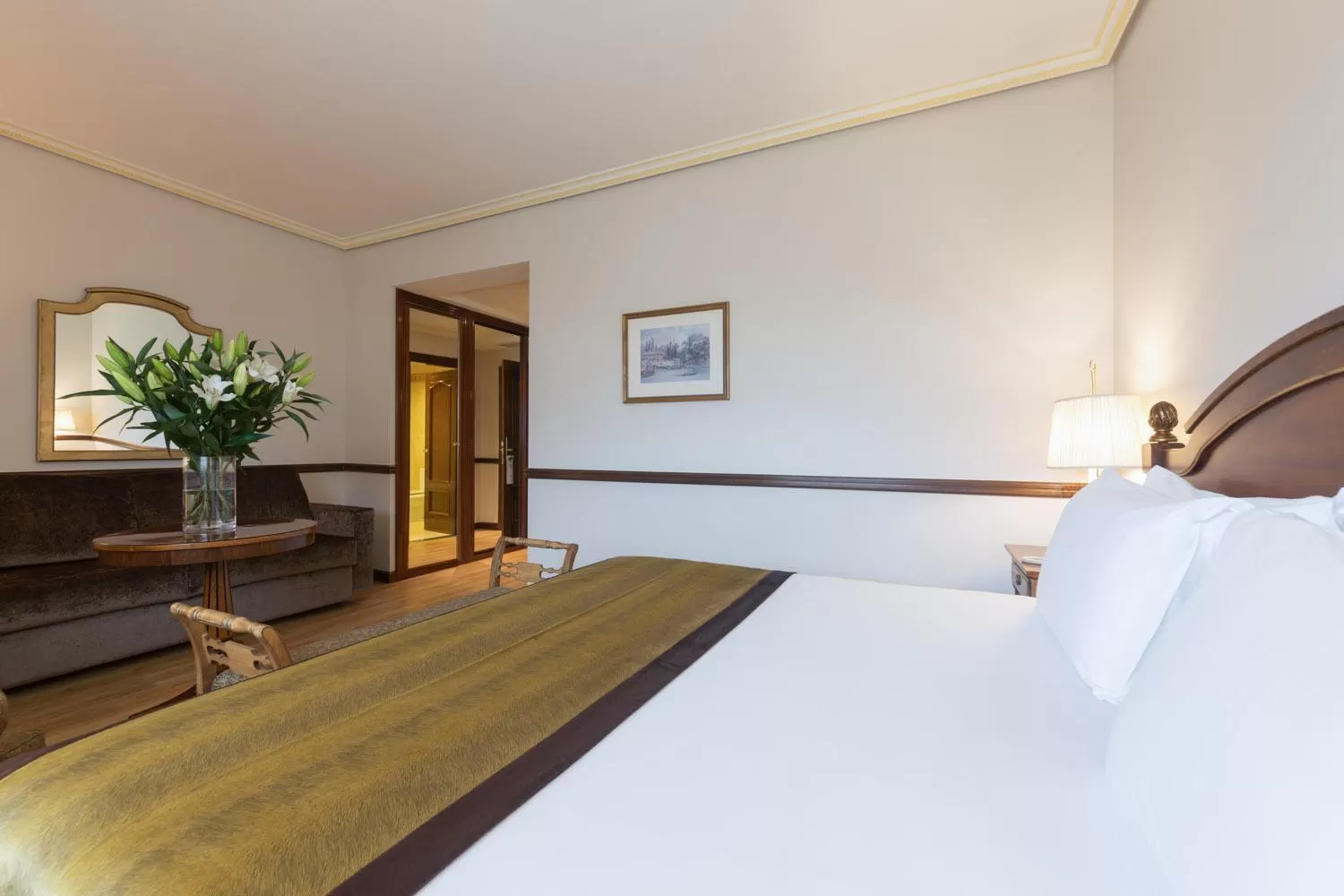 Bed in Hotel Exe Reina Isabel