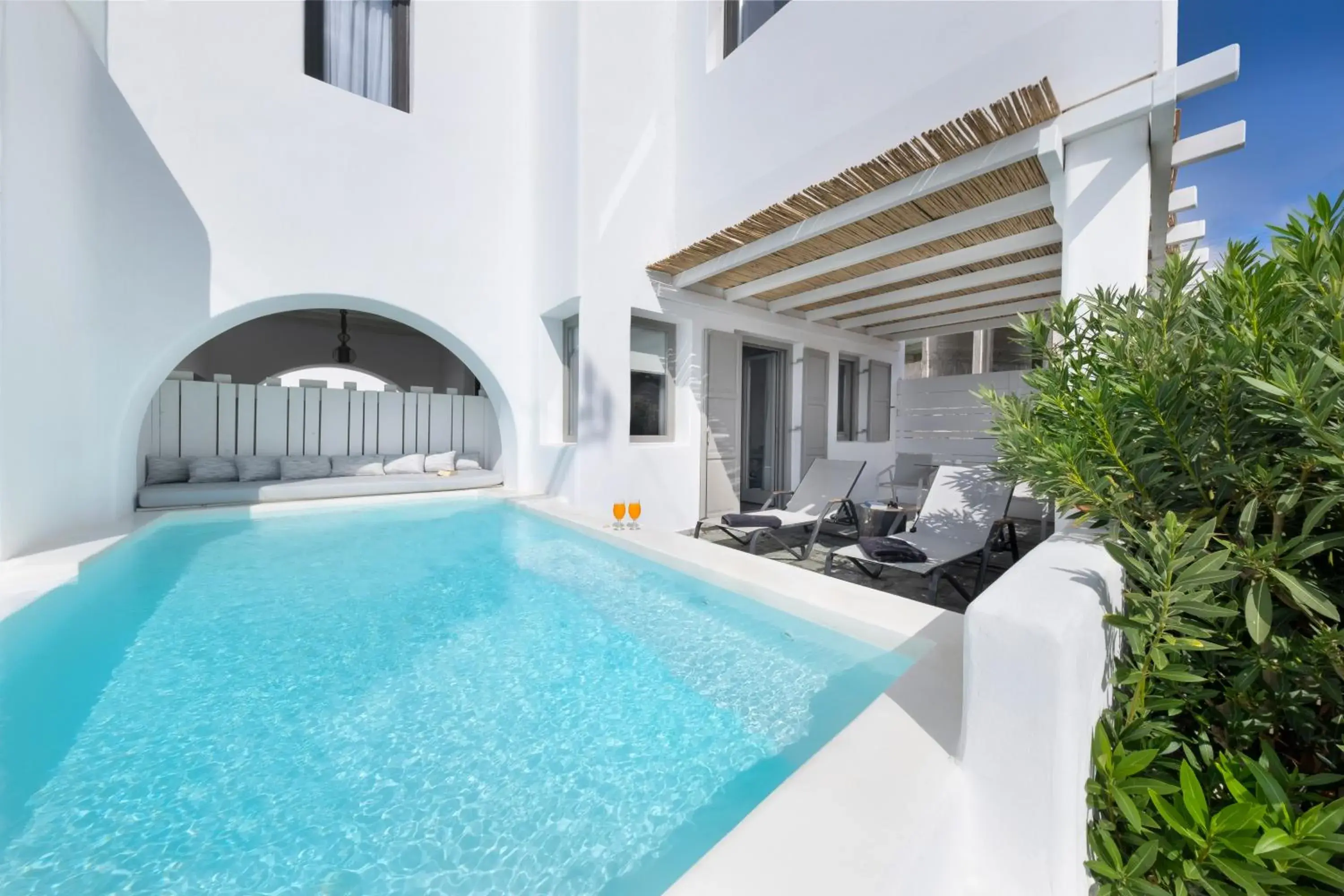 Swimming Pool in Deliades Mykonos