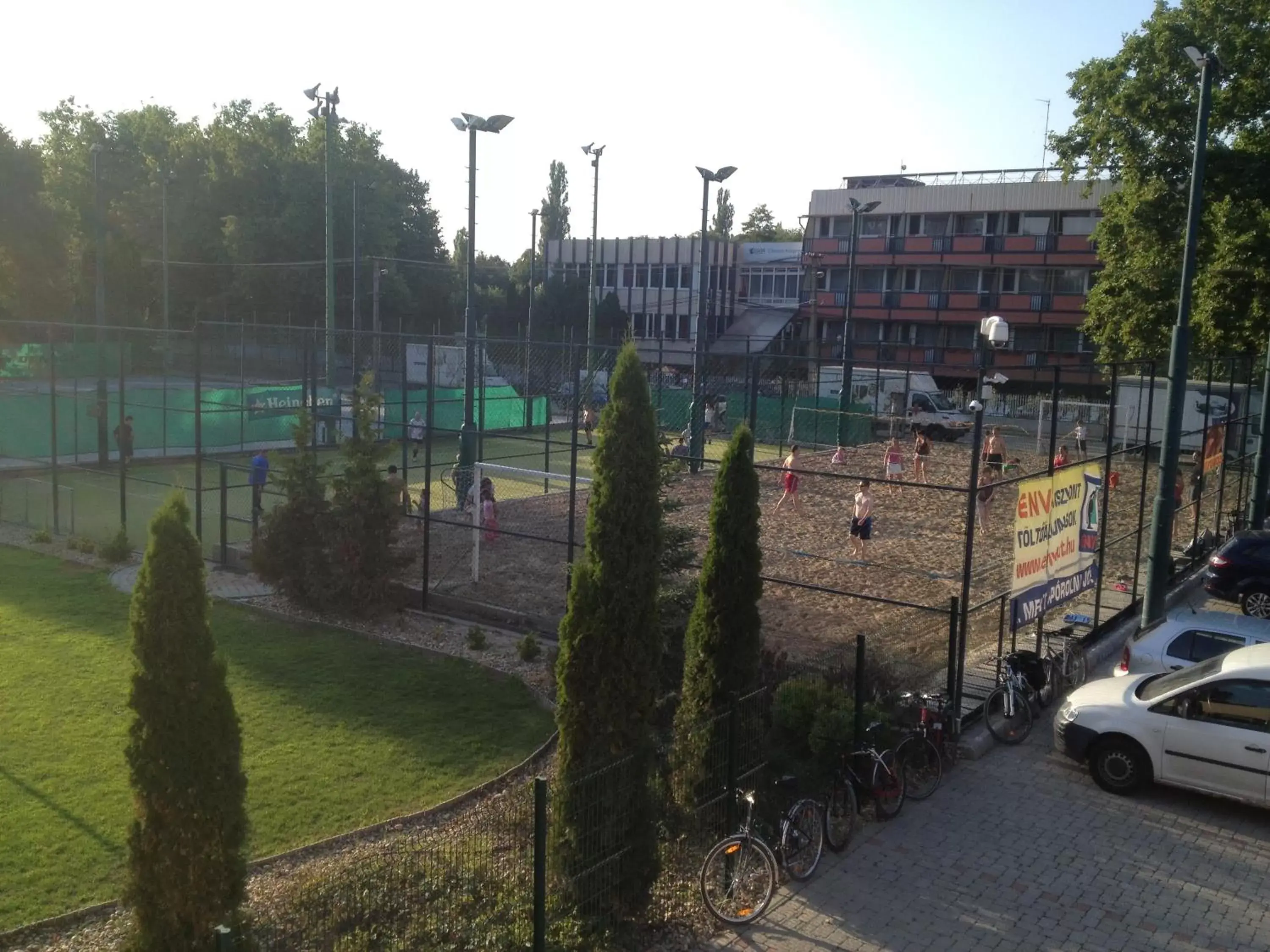 View (from property/room) in Holiday Beach Budapest Wellness Hotel with Sauna Park