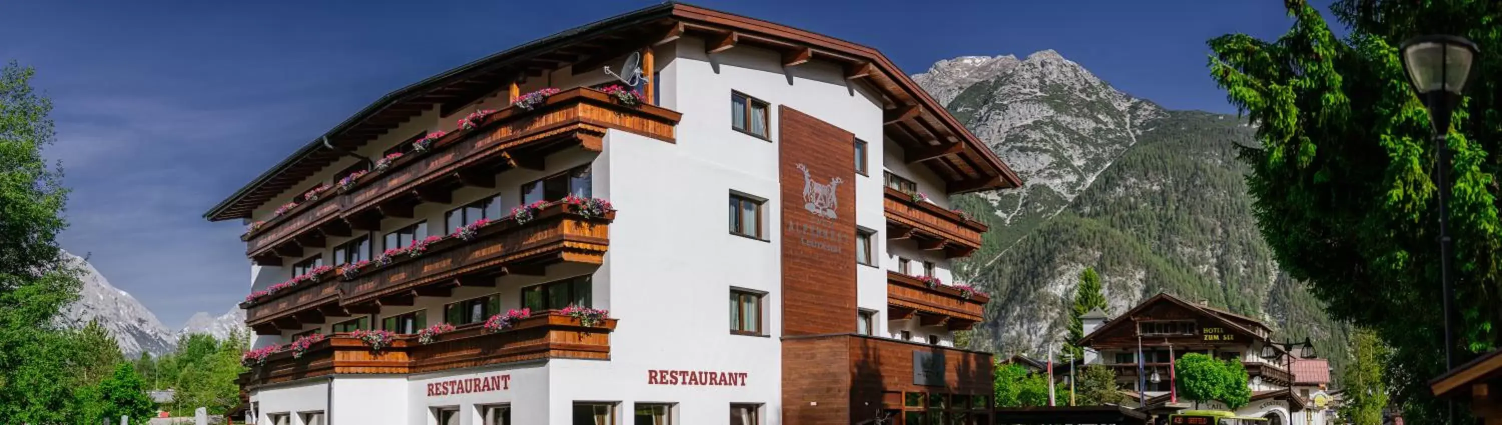 Property Building in Hotel Alpennest