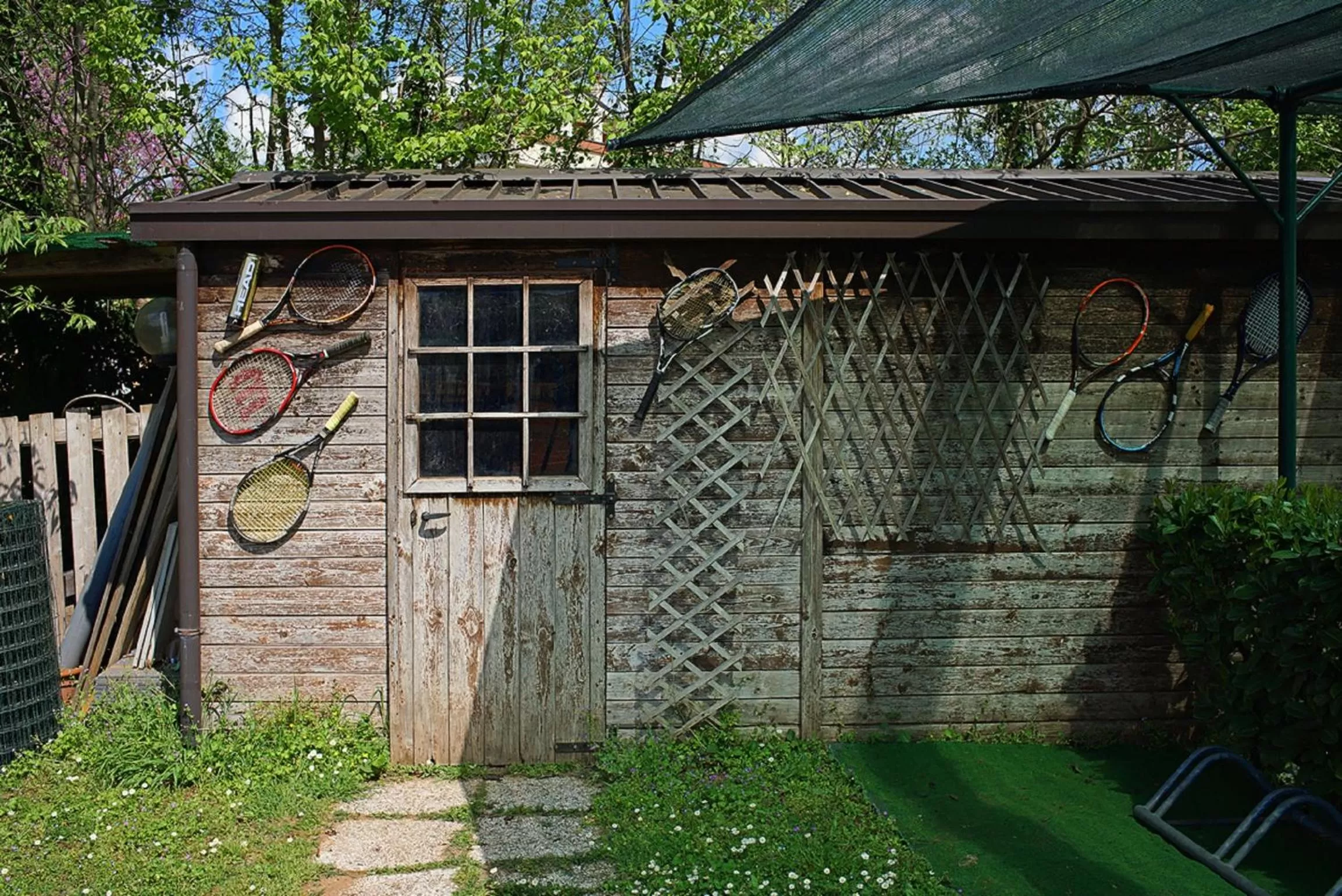 Tennis court in Hotel Sporting Brugherio