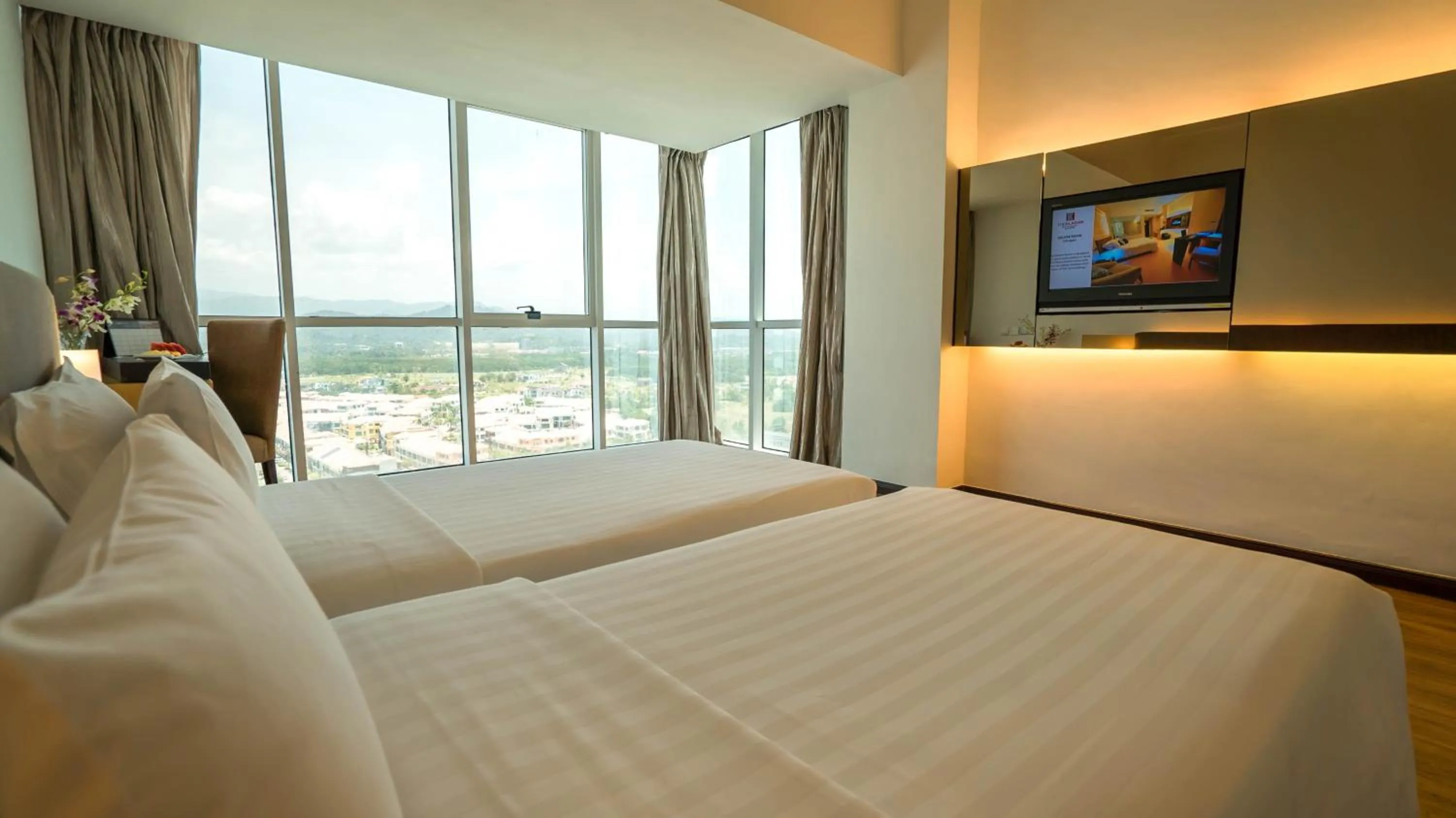 Bed in The Klagan Regency 1Borneo