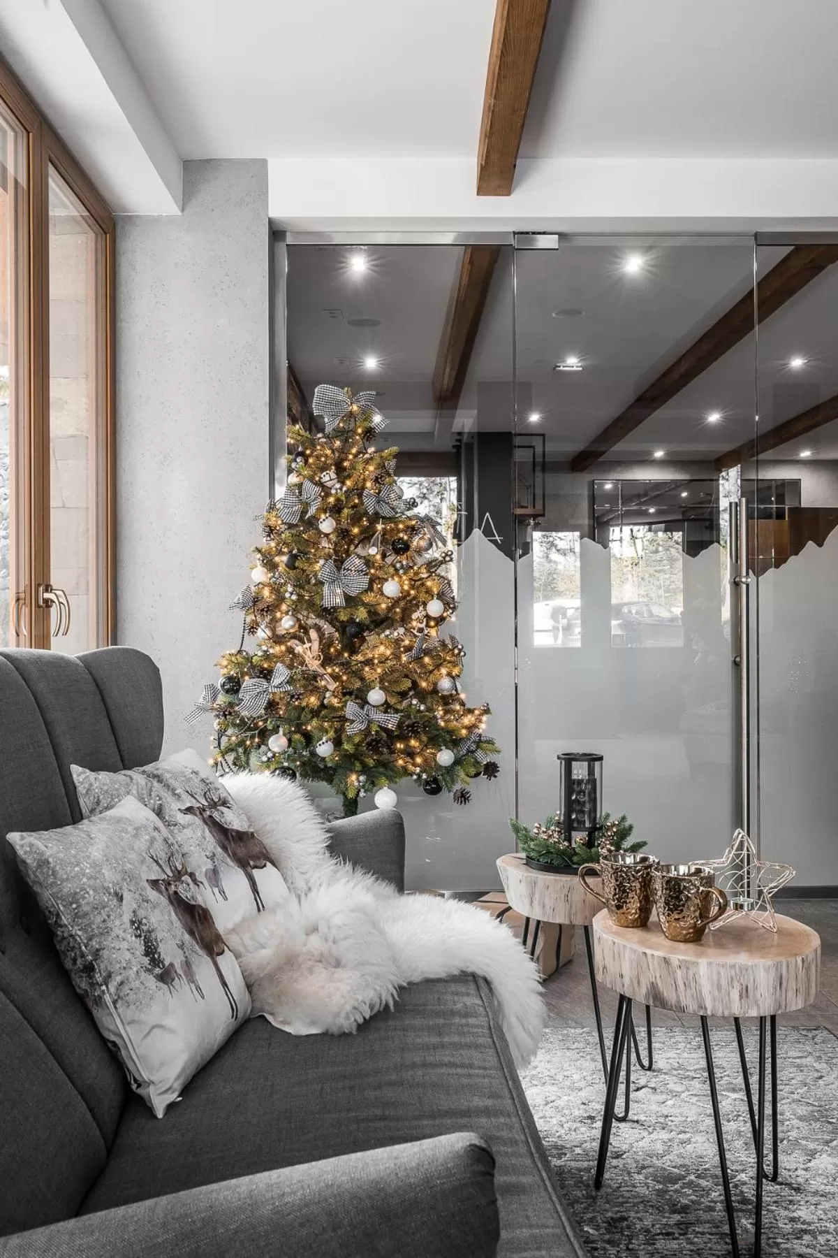 Lobby or reception in Biała Owca