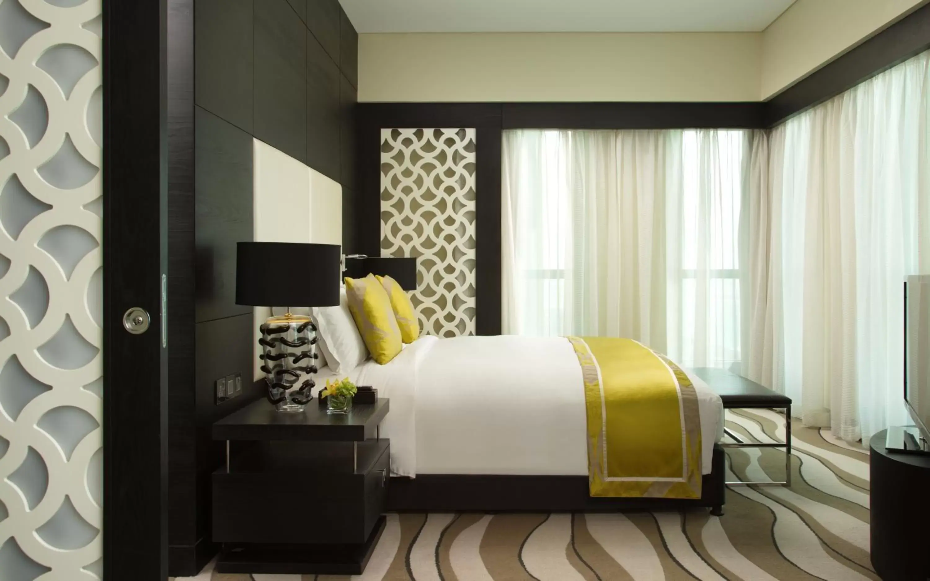 Bedroom, Room Photo in Sofitel Abu Dhabi Corniche