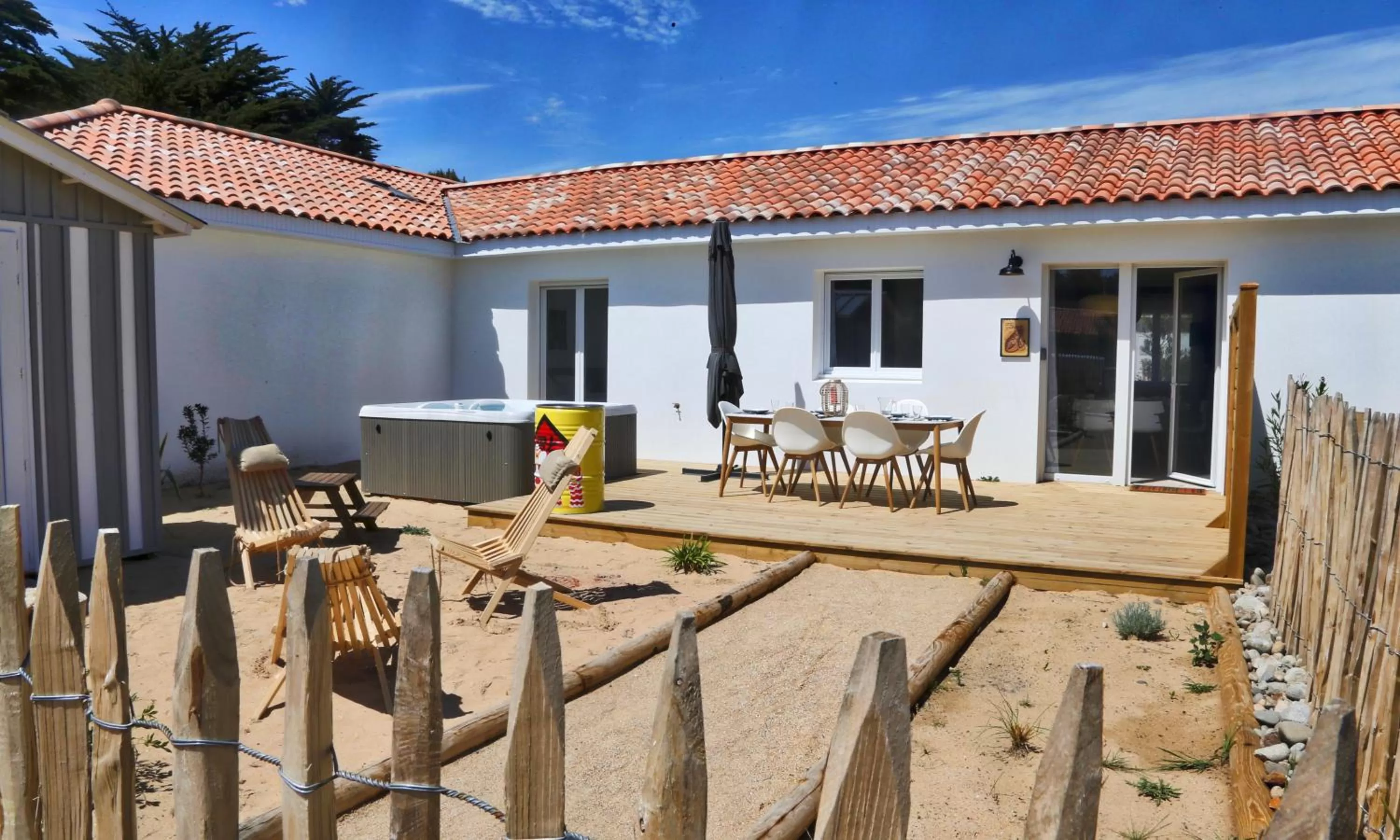 Patio in Domaine Le Sherwood