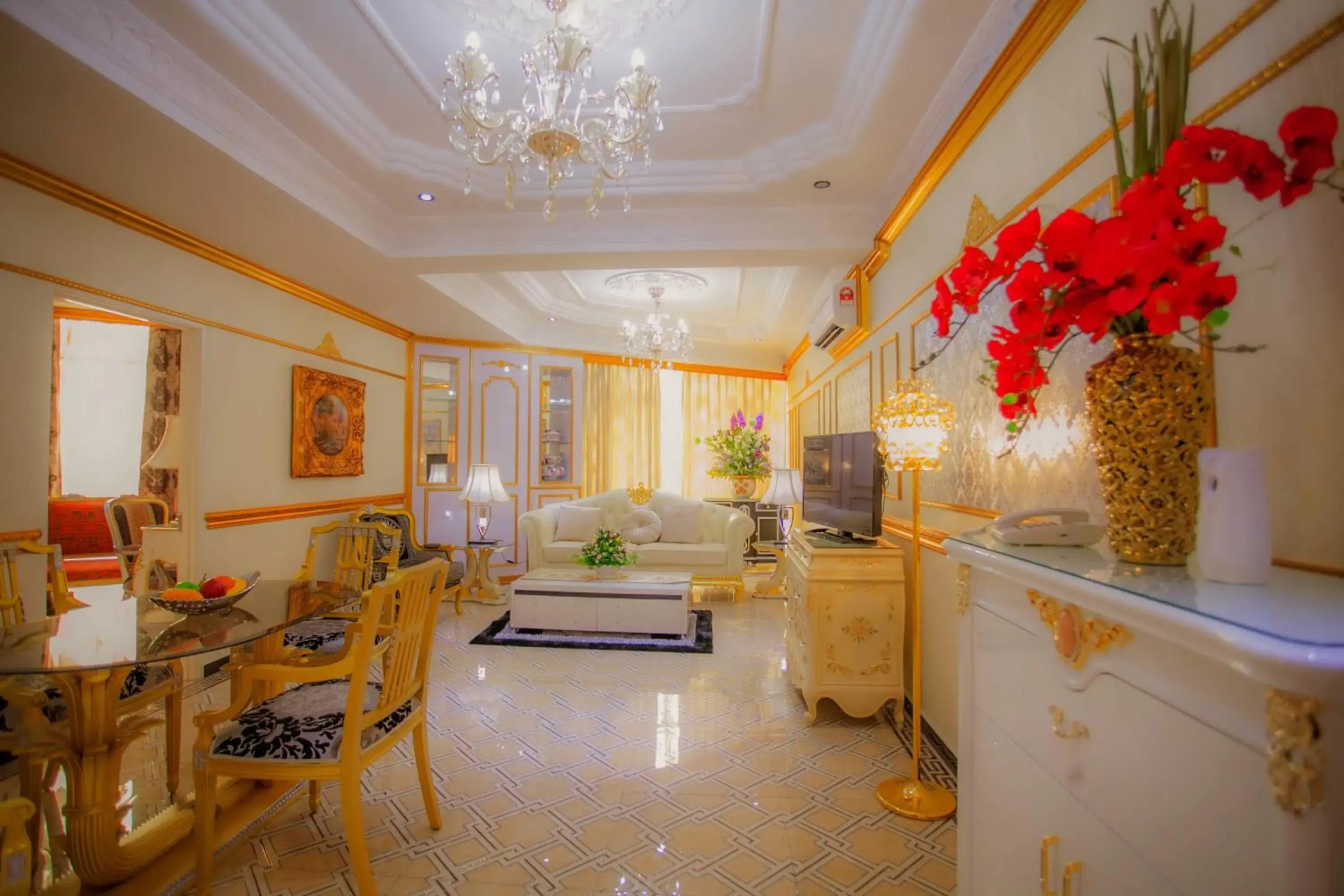 Bedroom, Lobby/Reception in Lace Boutique Hotel